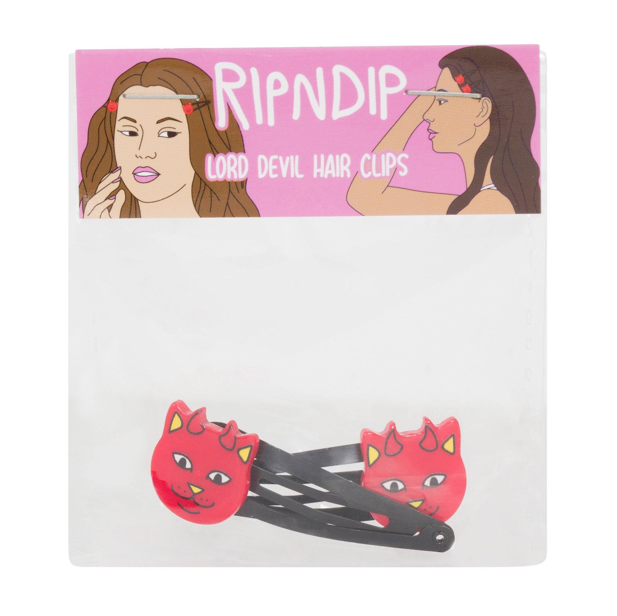 RIPNDIP Lord Devil Hair Clip (Red)