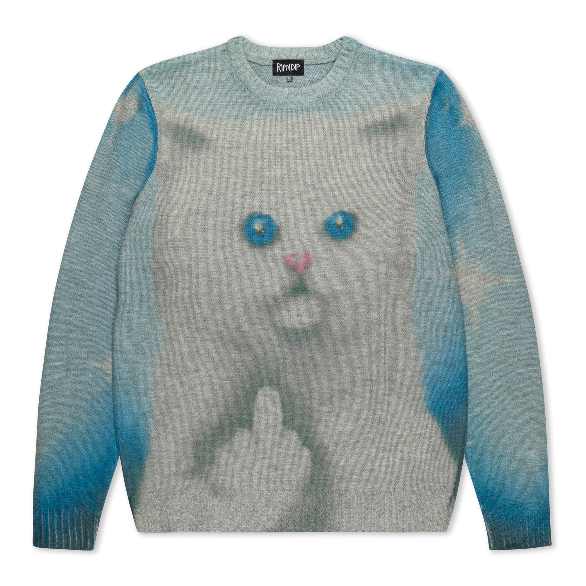 RIPNDIP Sprinkles Knit Sweater (Black/Blue)