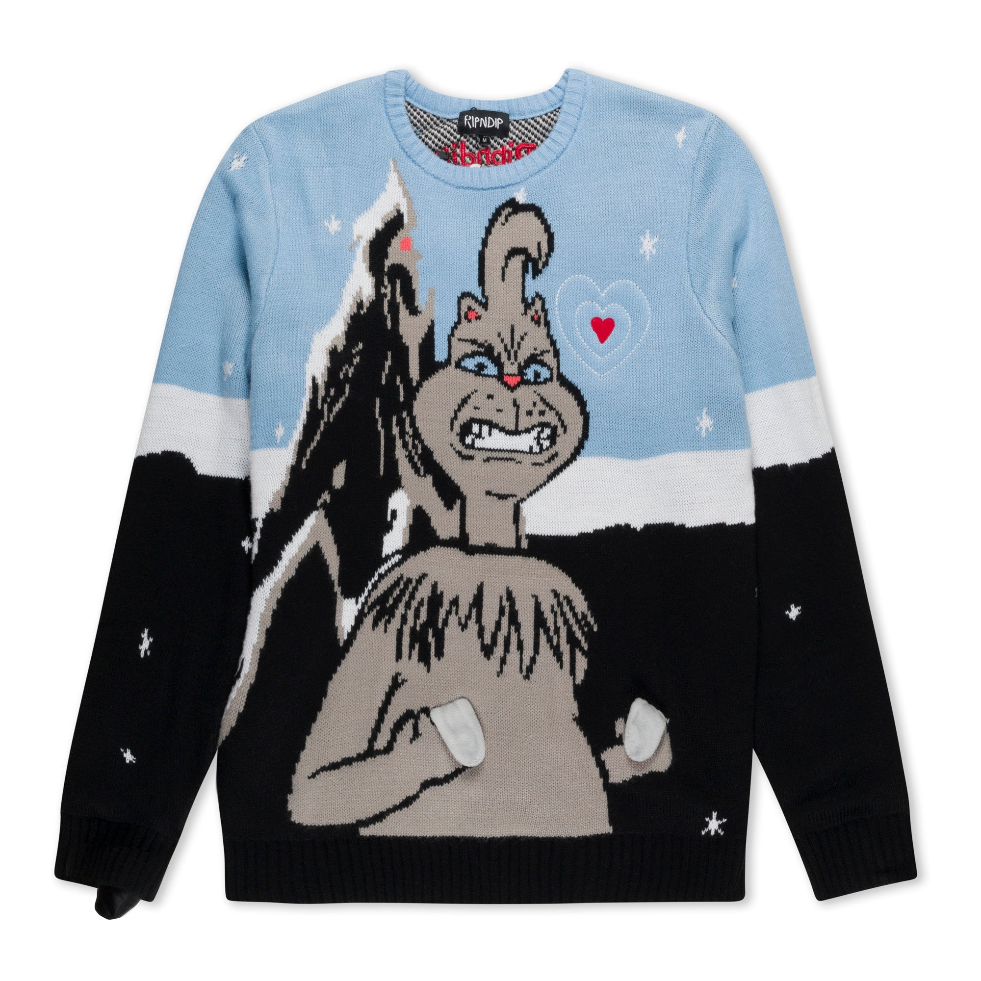 RIPNDIP Nunch Flippy Knitty Sweater (Black)