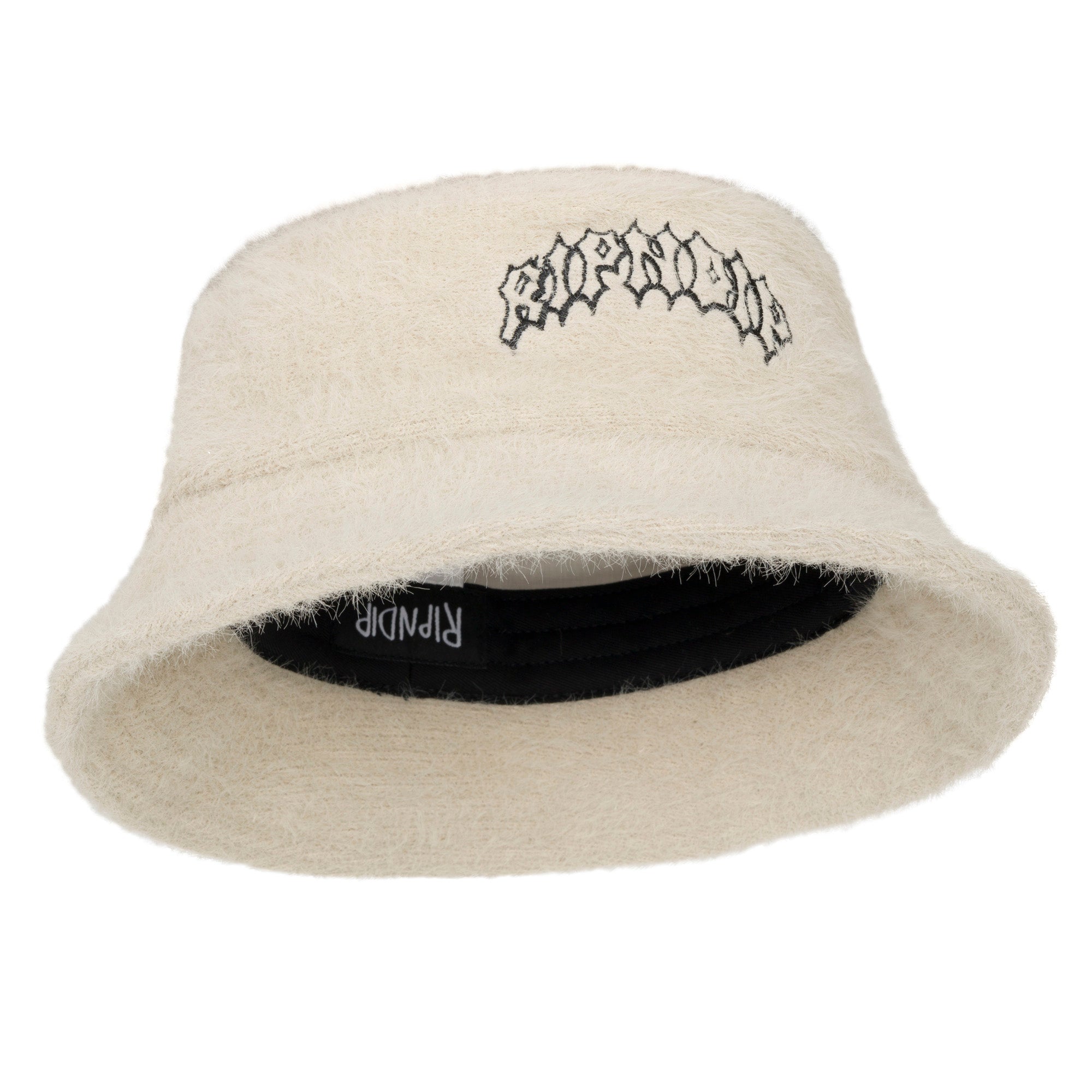 RIPNDIP Rosary Sherpa Bucket Hat (Off White)