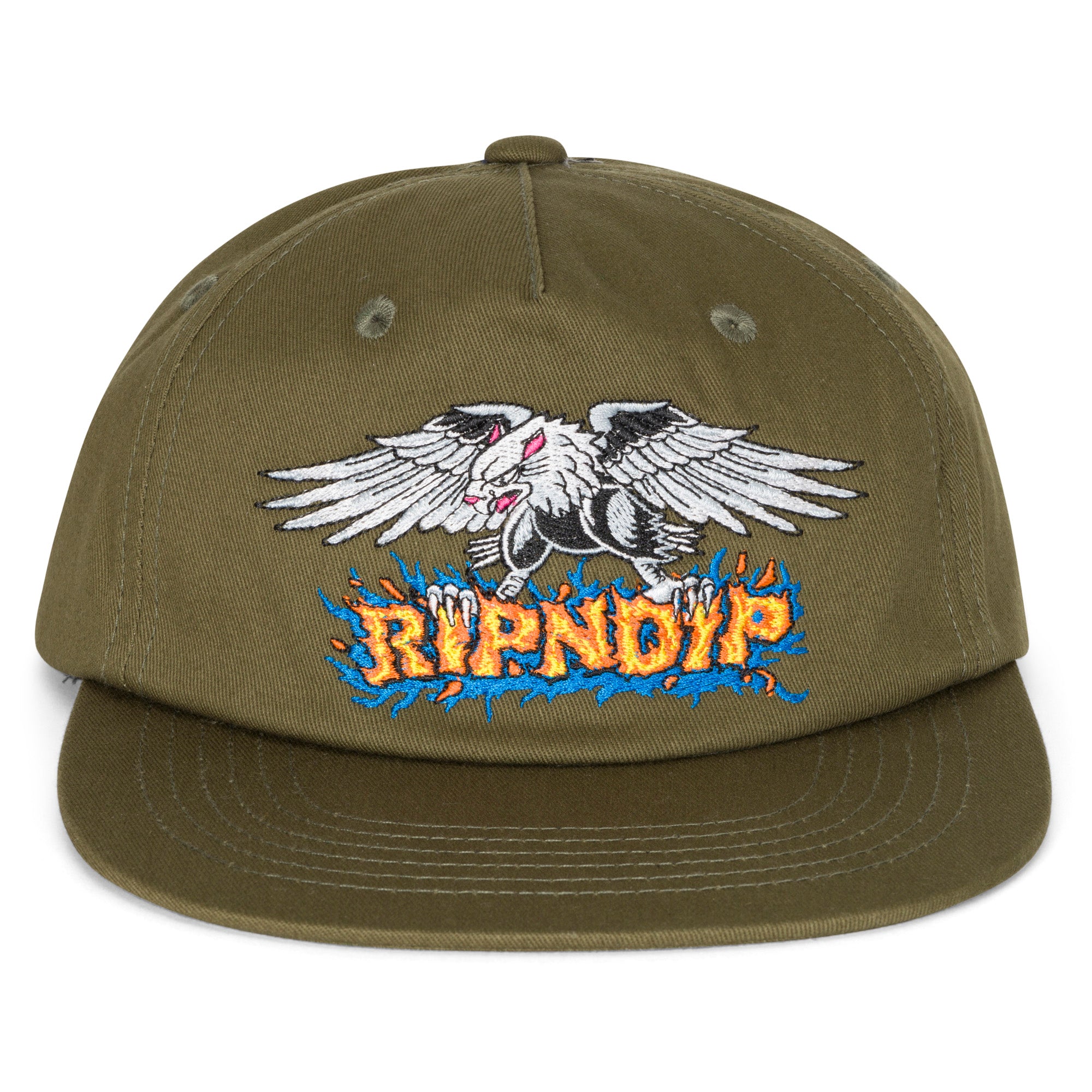 RIPNDIP Birdy Snapback (Dark Olive)