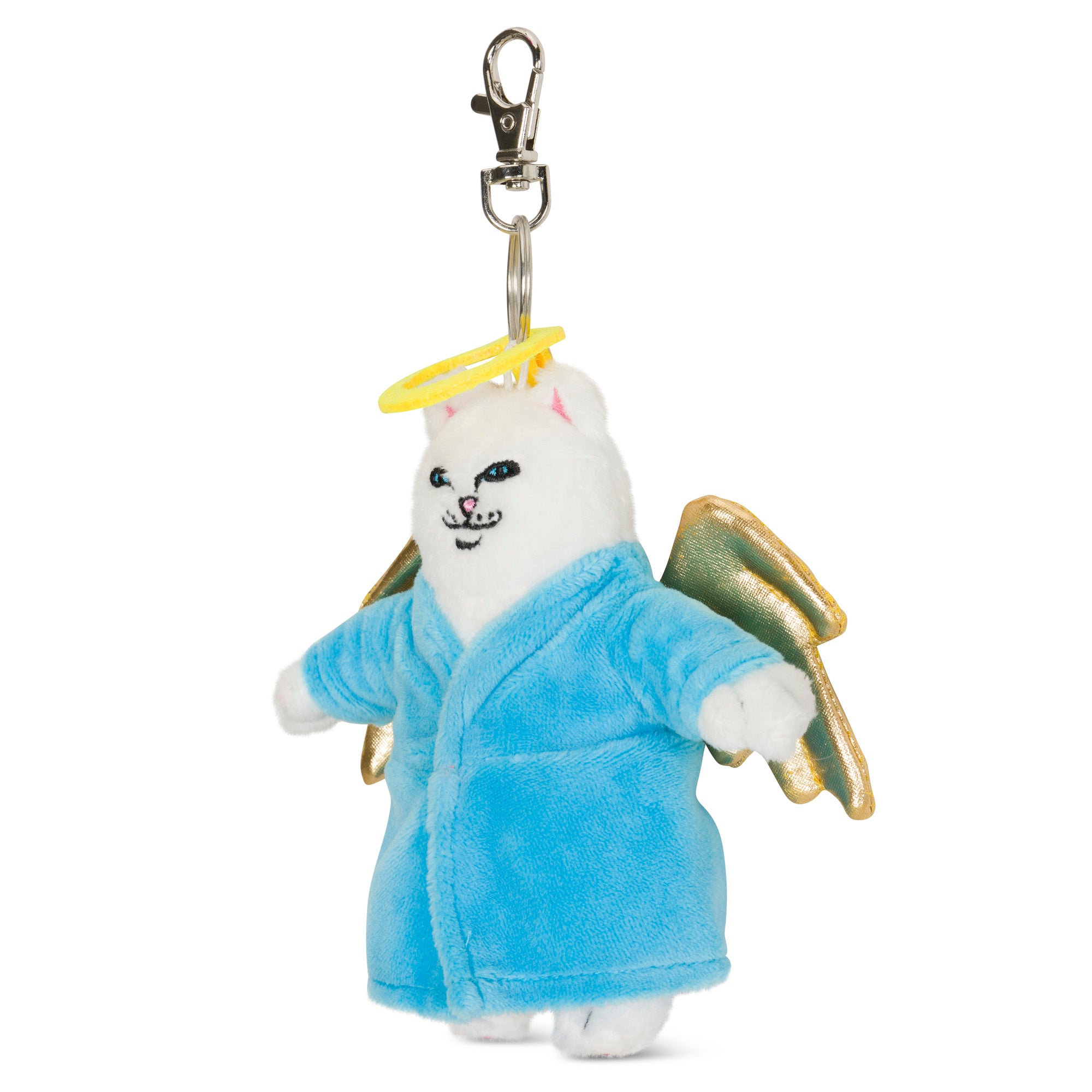 RIPNDIP Lord Angel Plush Key Chain (White)