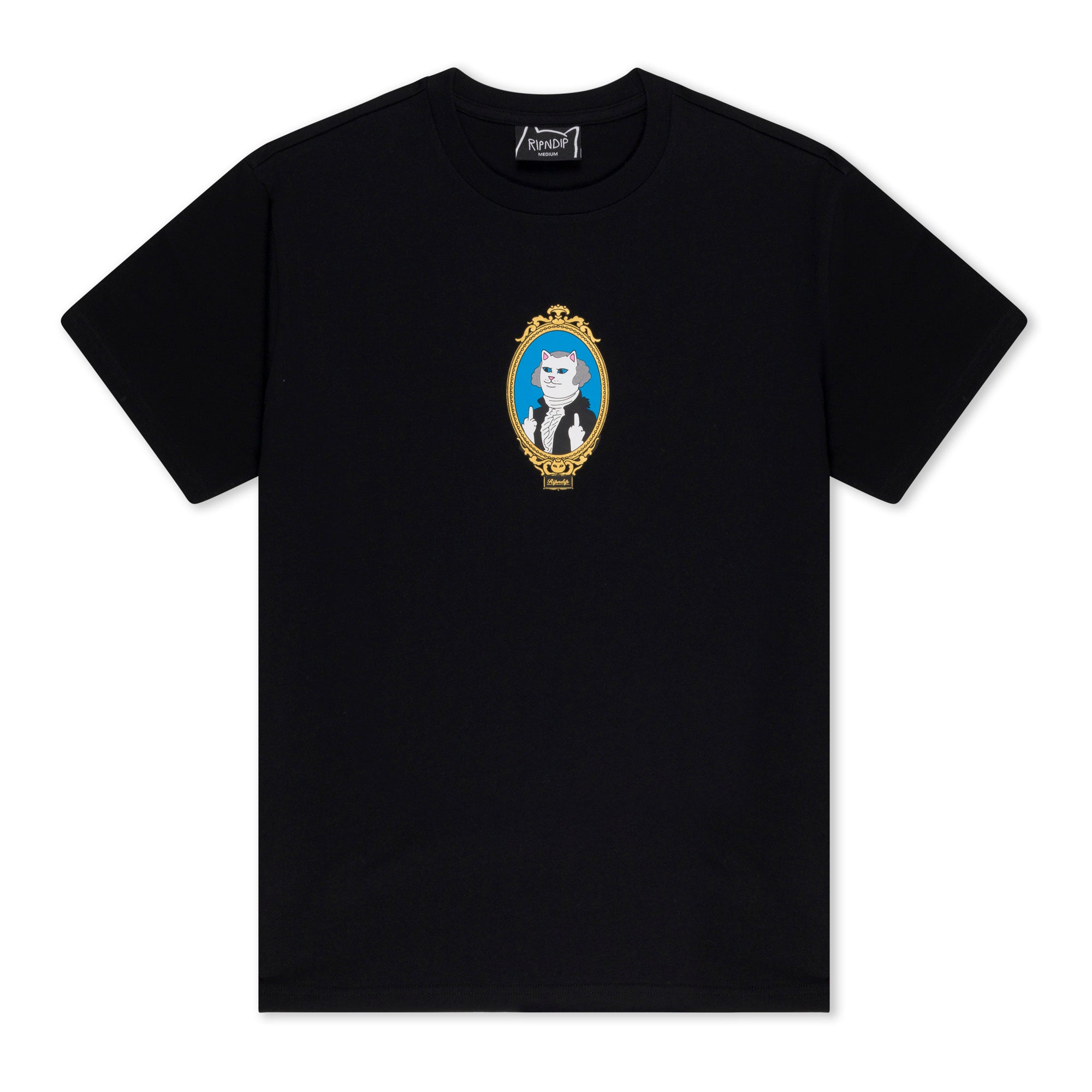 RIPNDIP President Nermie Tee (Black) 8.8oz