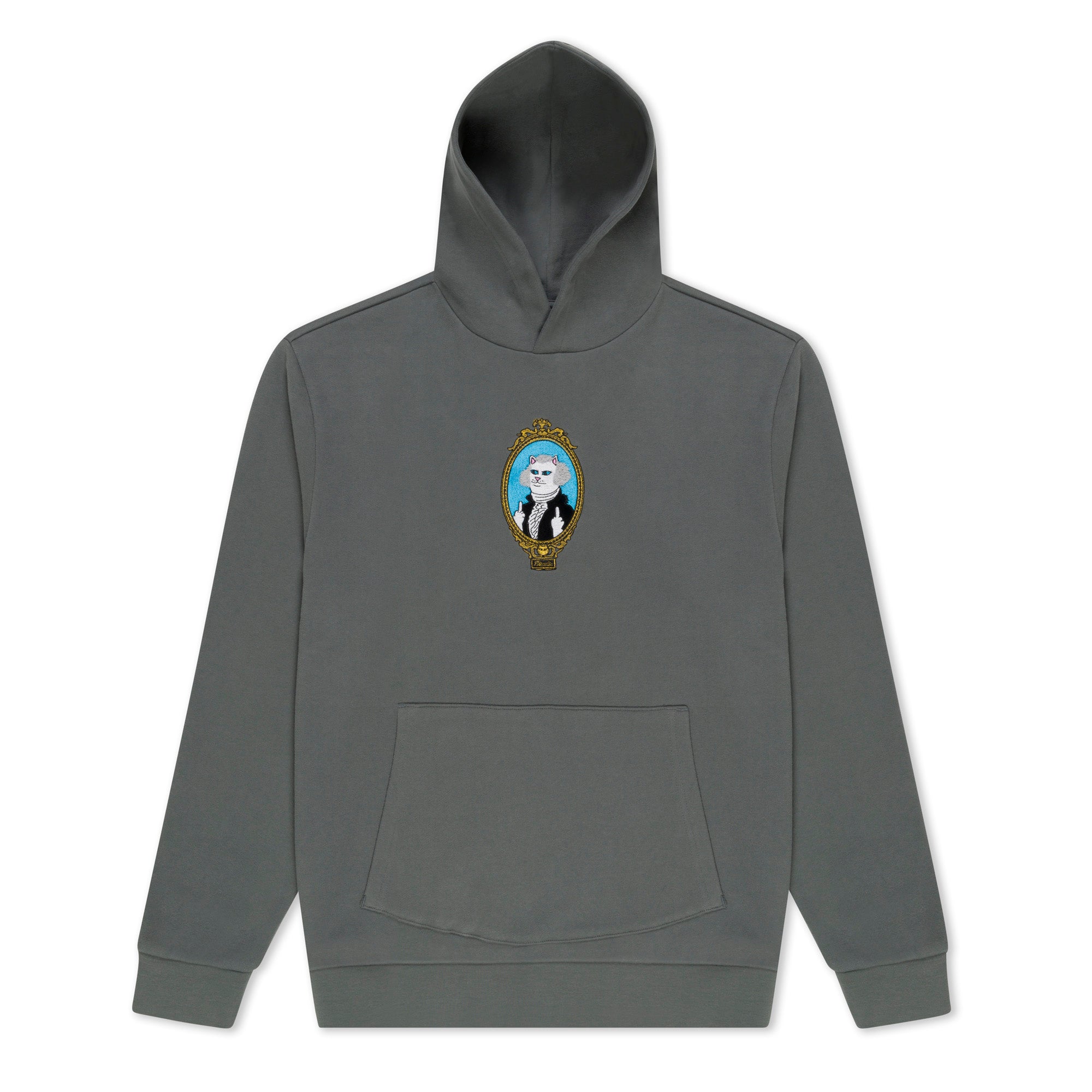 RIPNDIP President Nermie Hoodie (Charcoal) 17.6oz