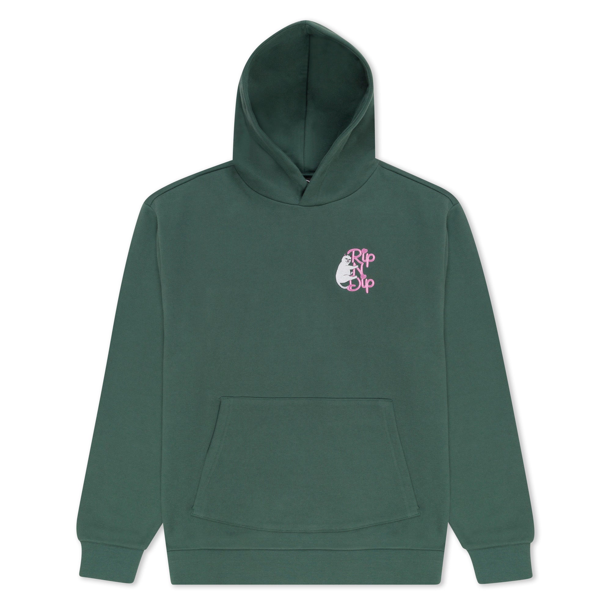 RIPNDIP Venus Hoodie (Dusty Hunter Green) 17.6oz