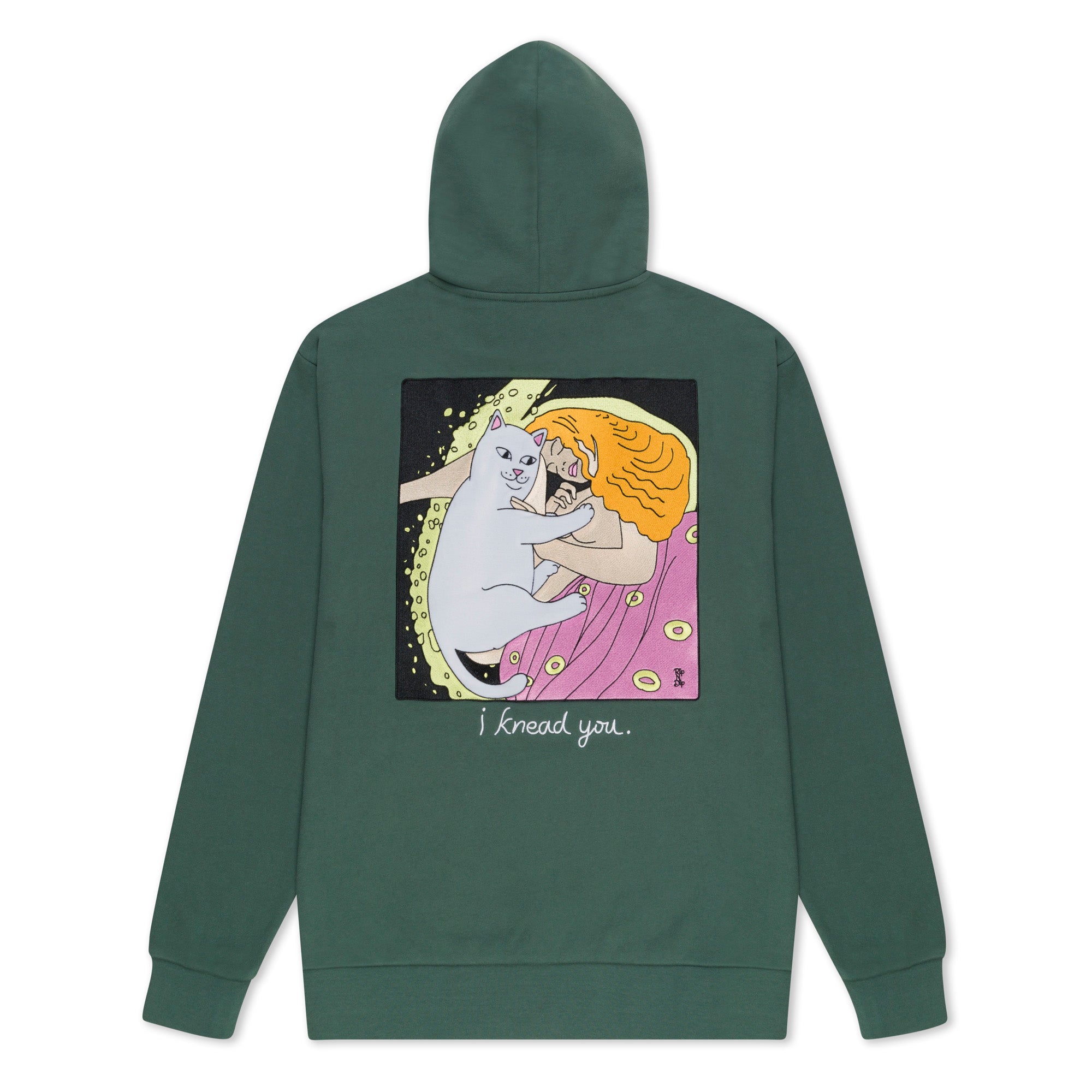 RIPNDIP Venus Hoodie (Dusty Hunter Green) 17.6oz