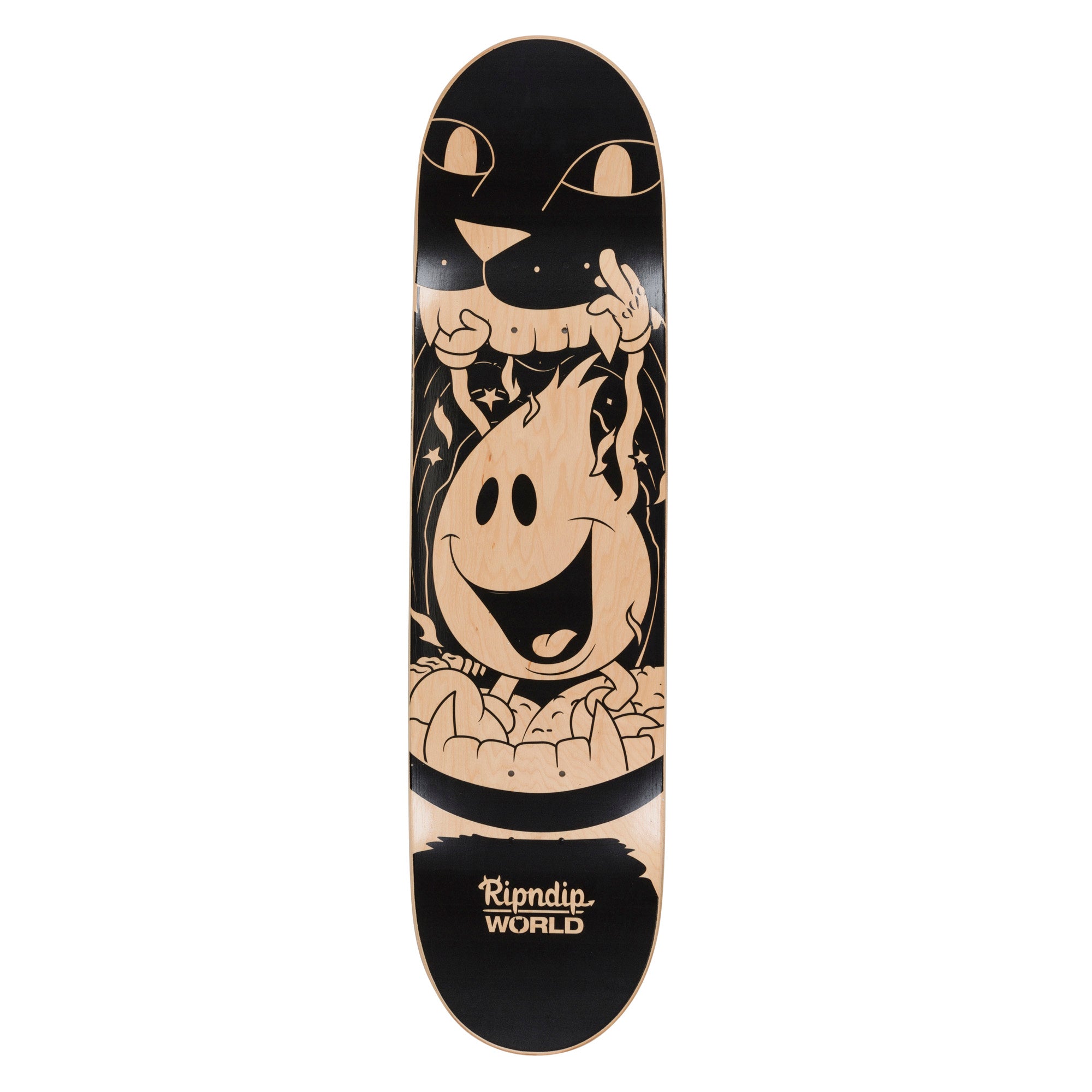 RIPNDIP Flame Jerm Deck (Black)