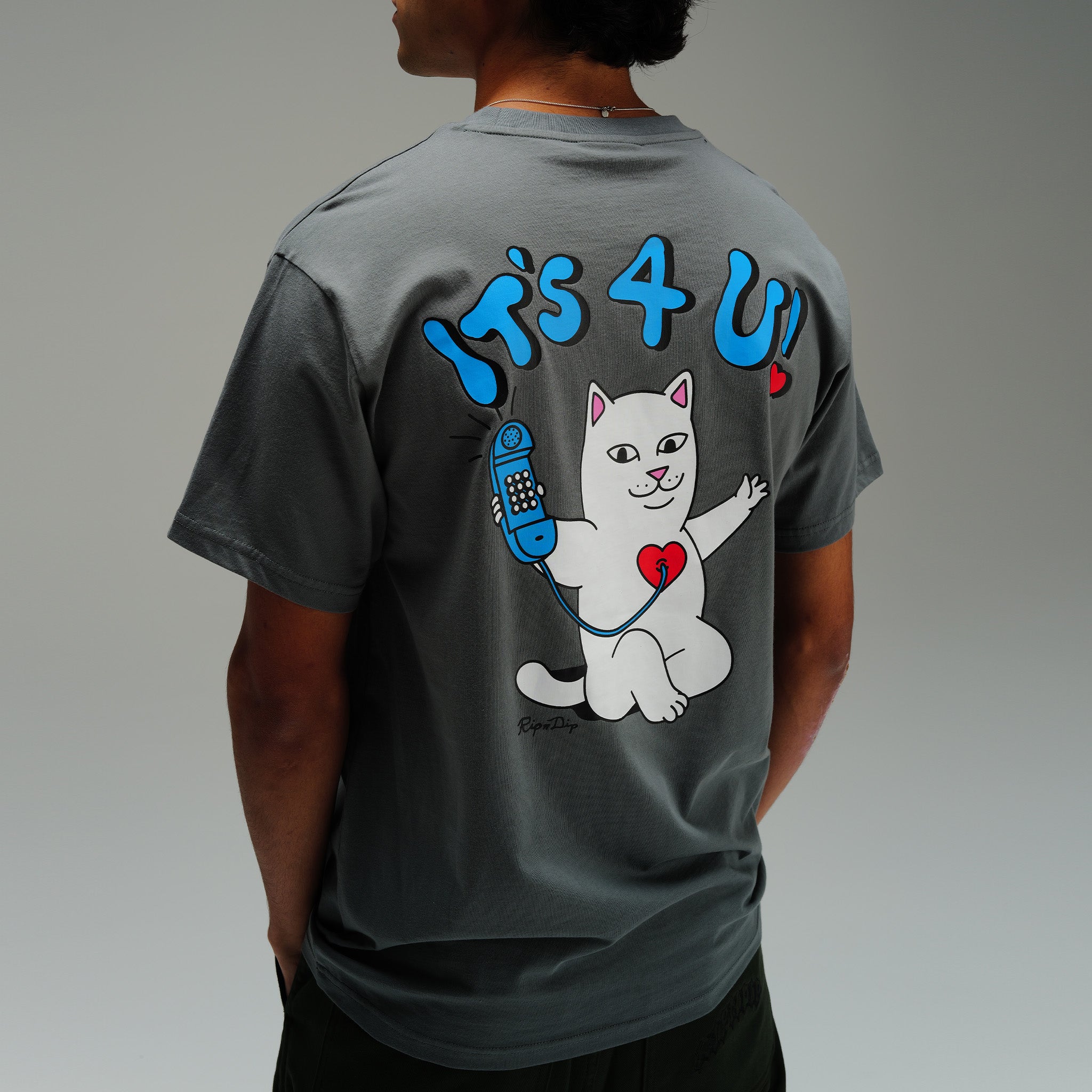 RIPNDIP Its 4 U Tee (Charcoal)