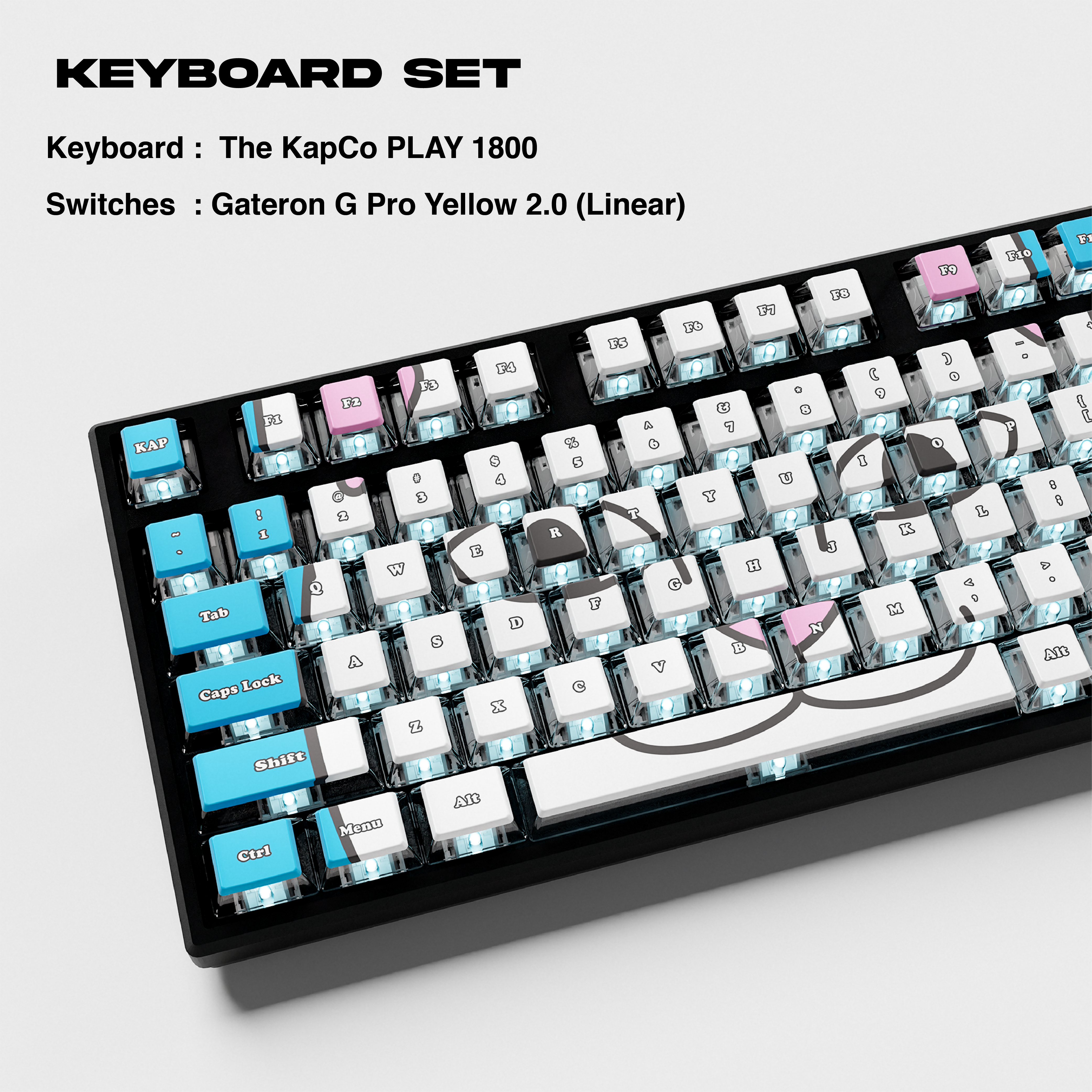 RIPNDIP Lord Nermal Keyboard Set (Asst)