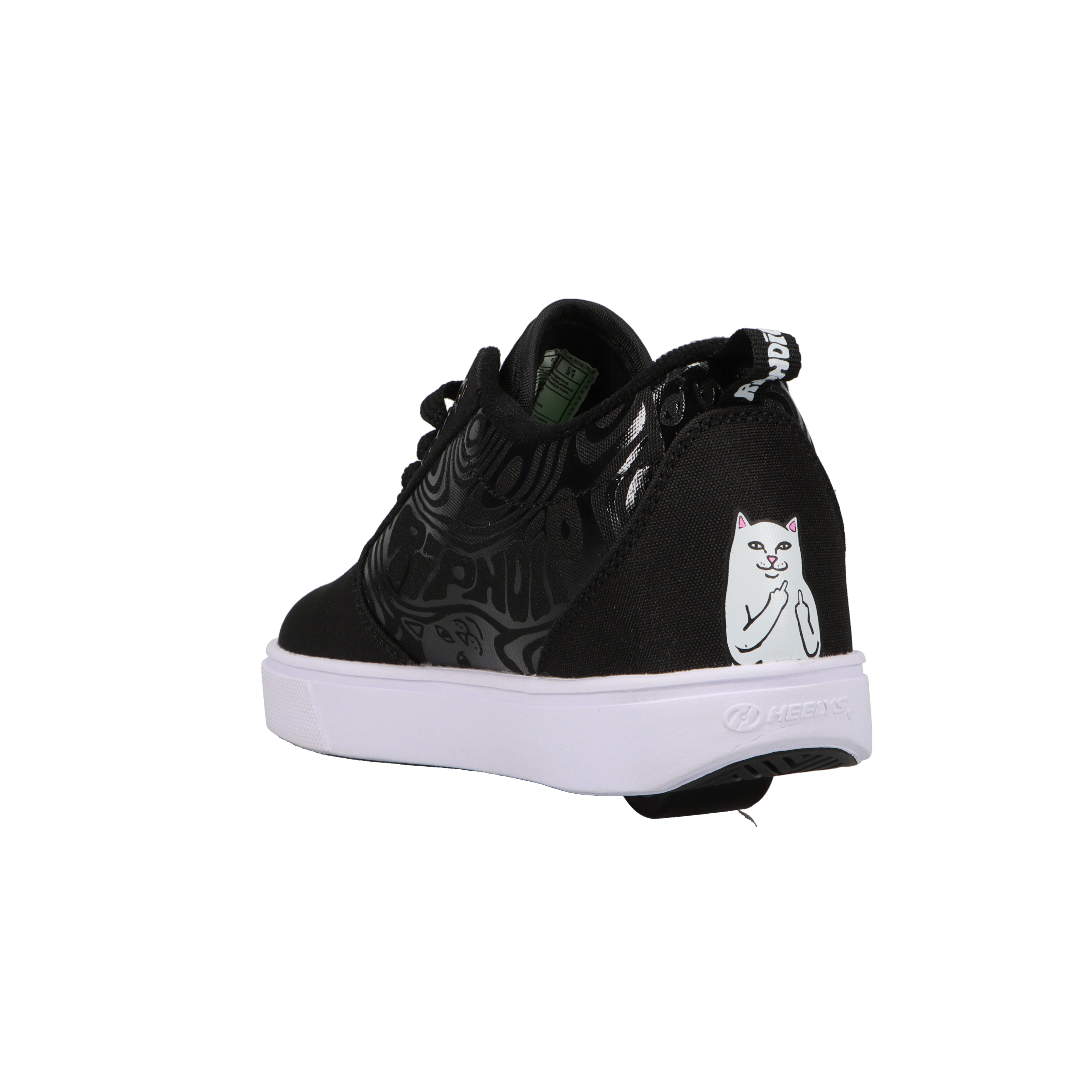 Pro 20 Heelys Shoes (Black/White/Neon Green)