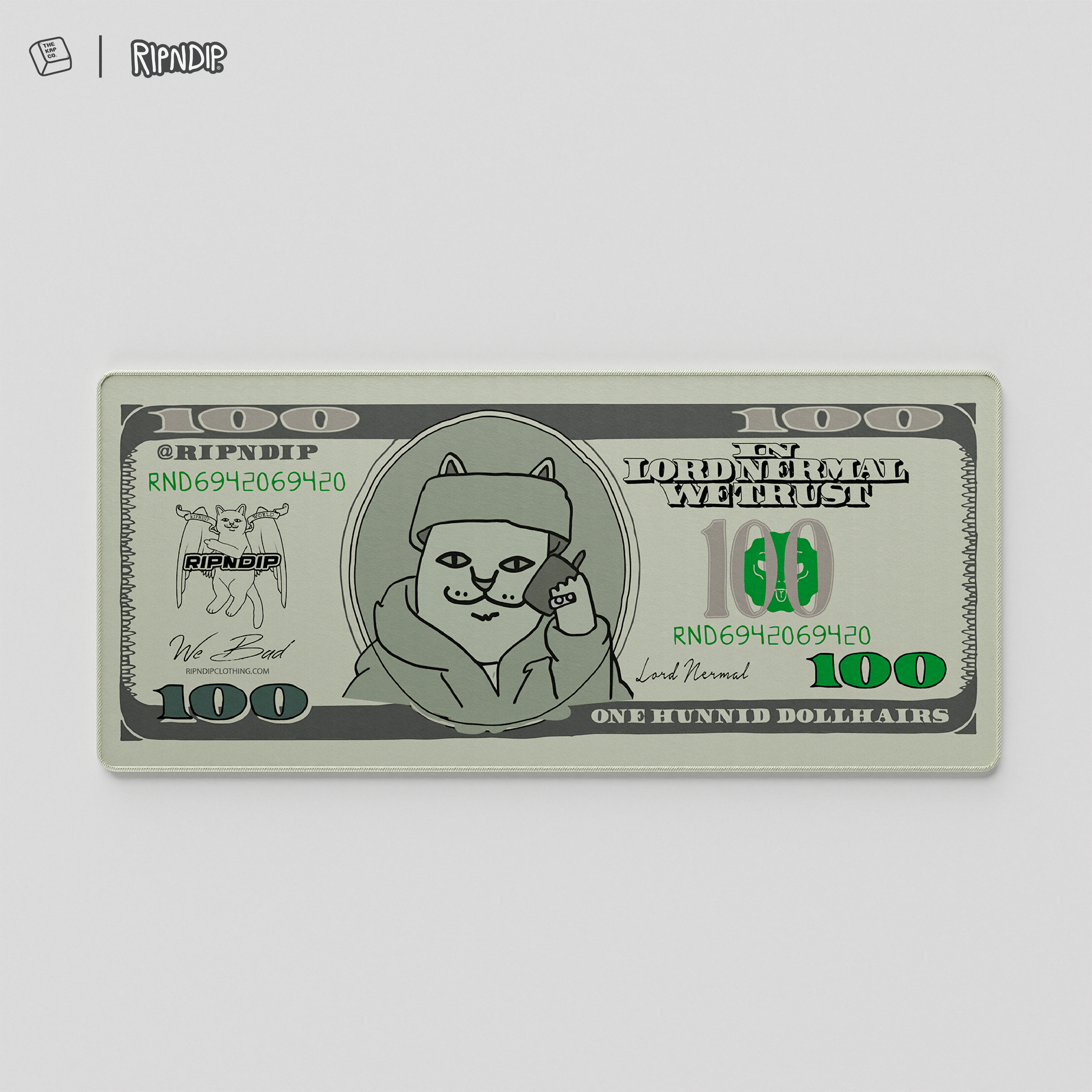 RIPNDIP Moneybag Deskmat (Asst)