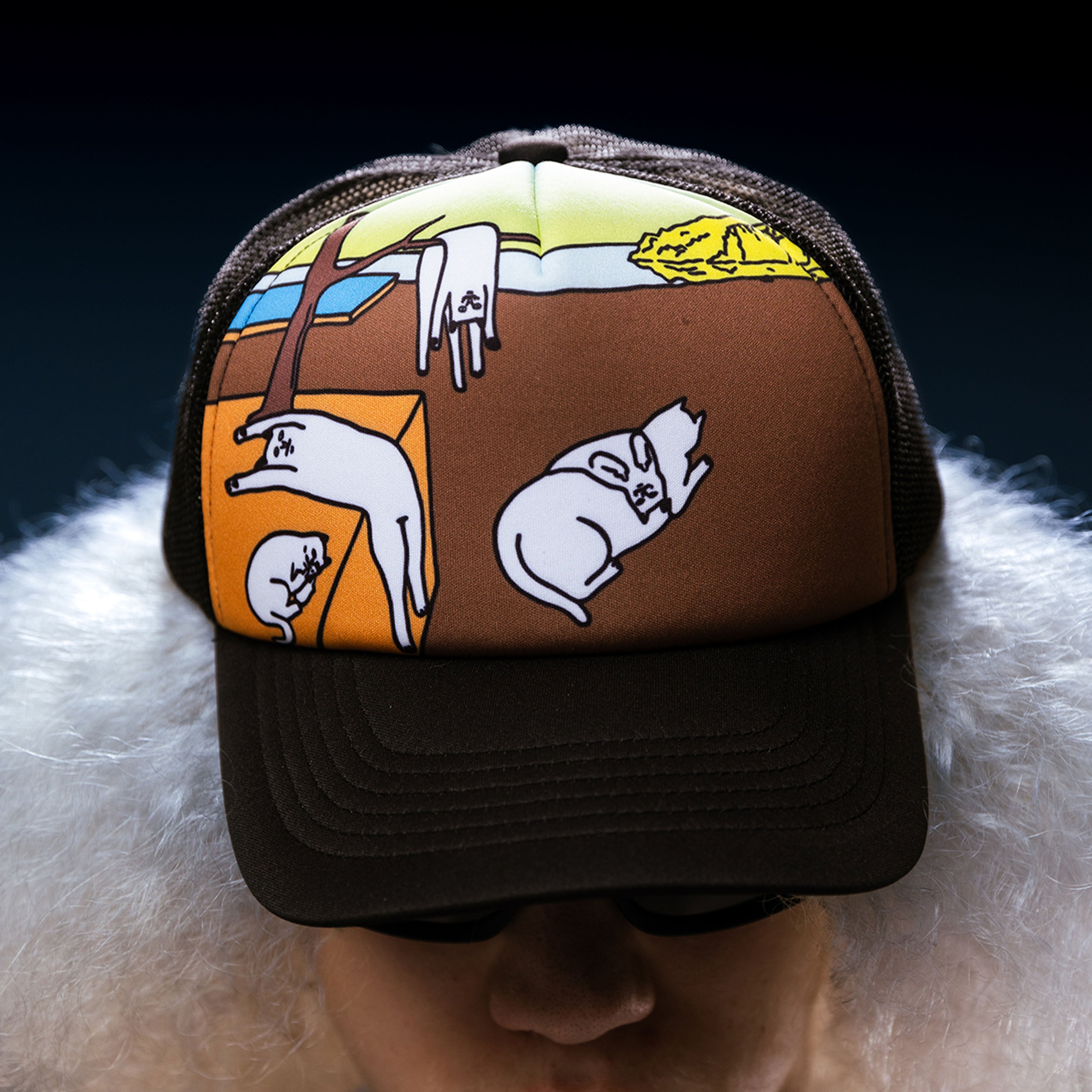 RIPNDIP Nermali Trucker Hat (Black)