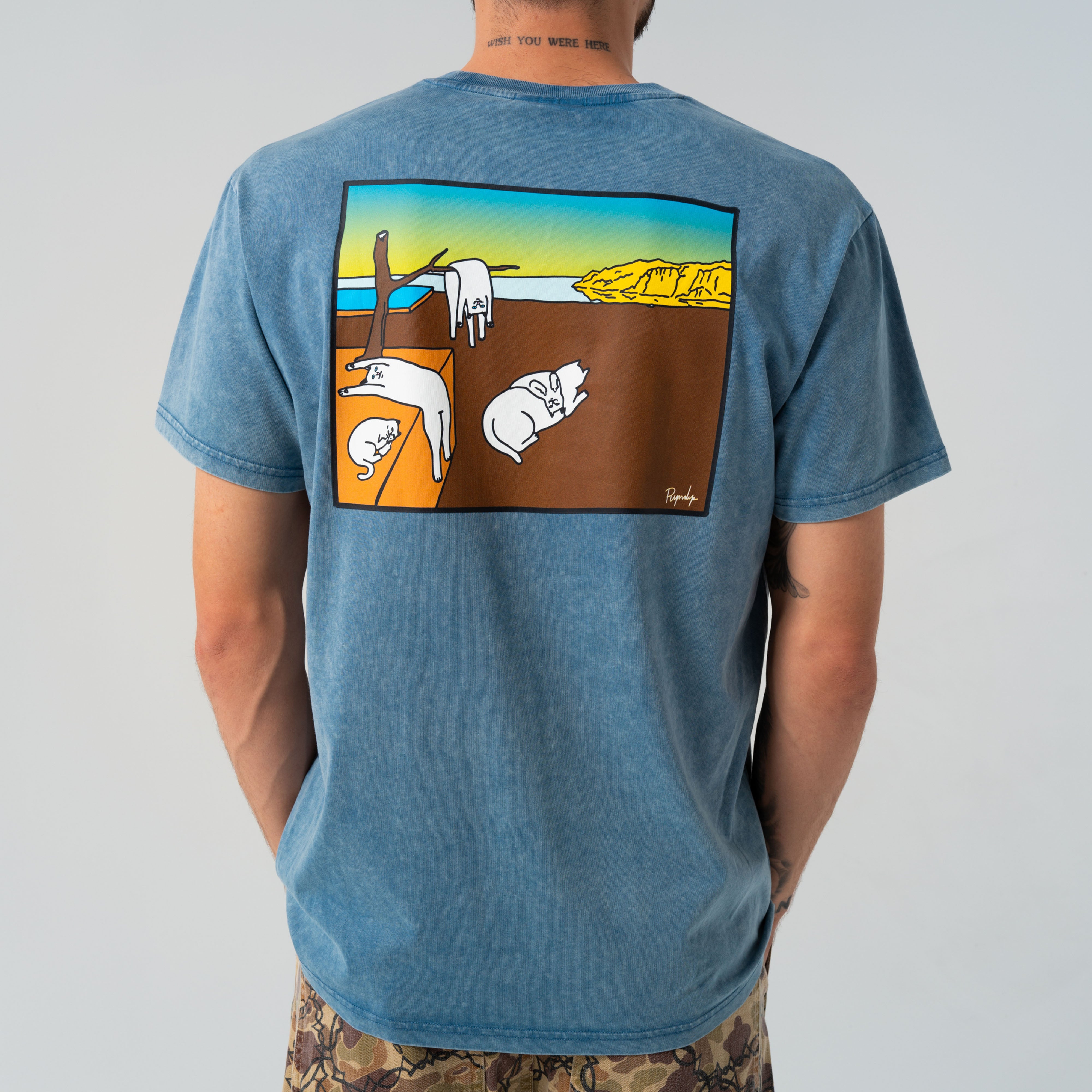 RIPNDIP Nermali Tee (Slate Mineral Wash)