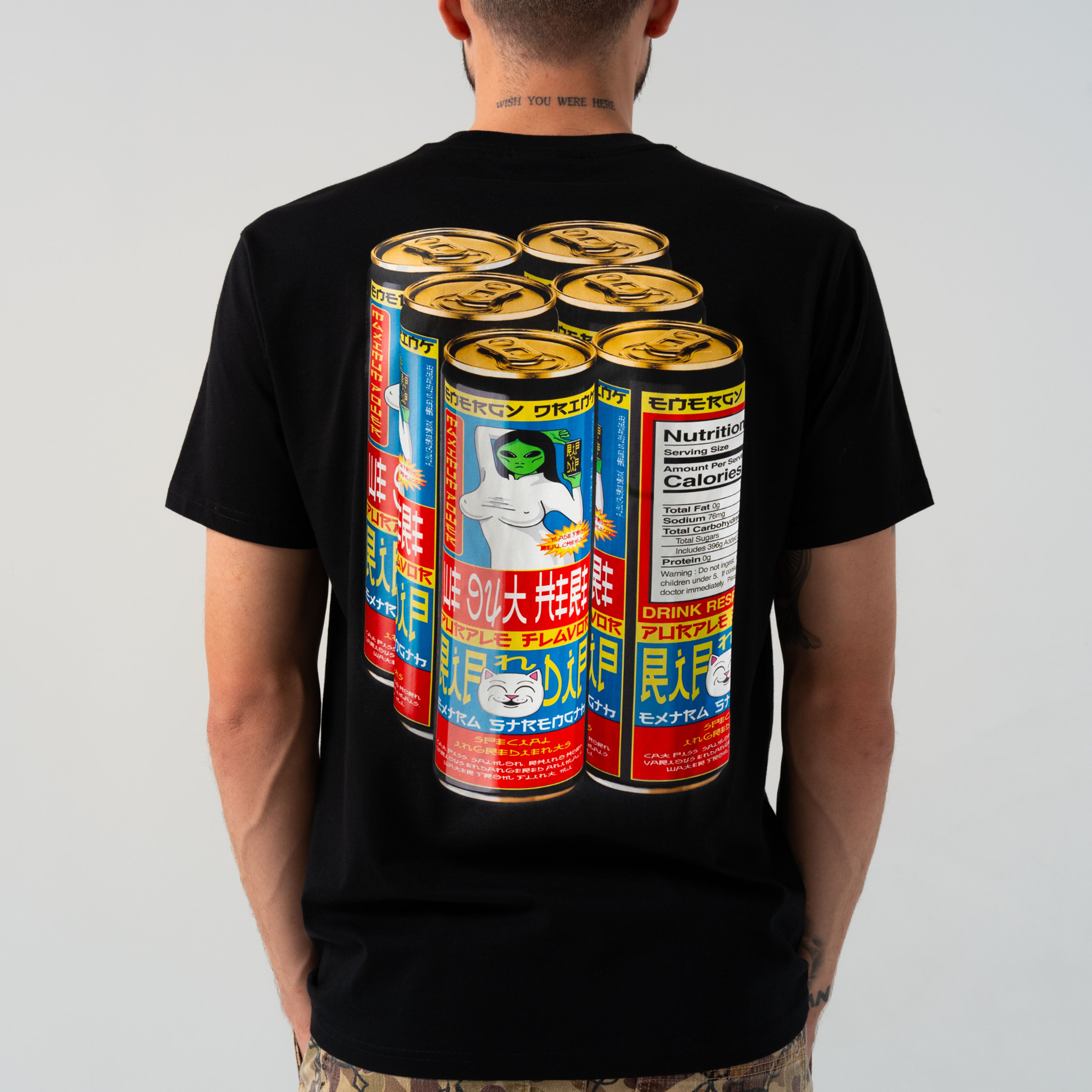 RIPNDIP Nerms Cans Tee (Black)