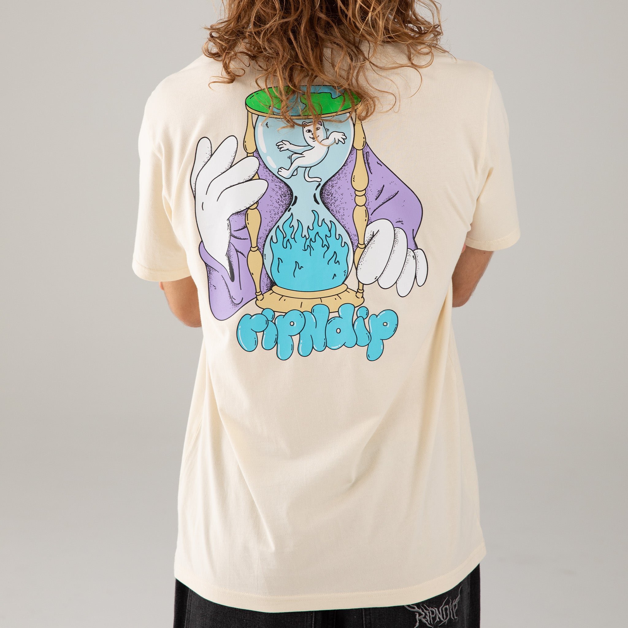 RIPNDIP Time Turner Tee (Natural )