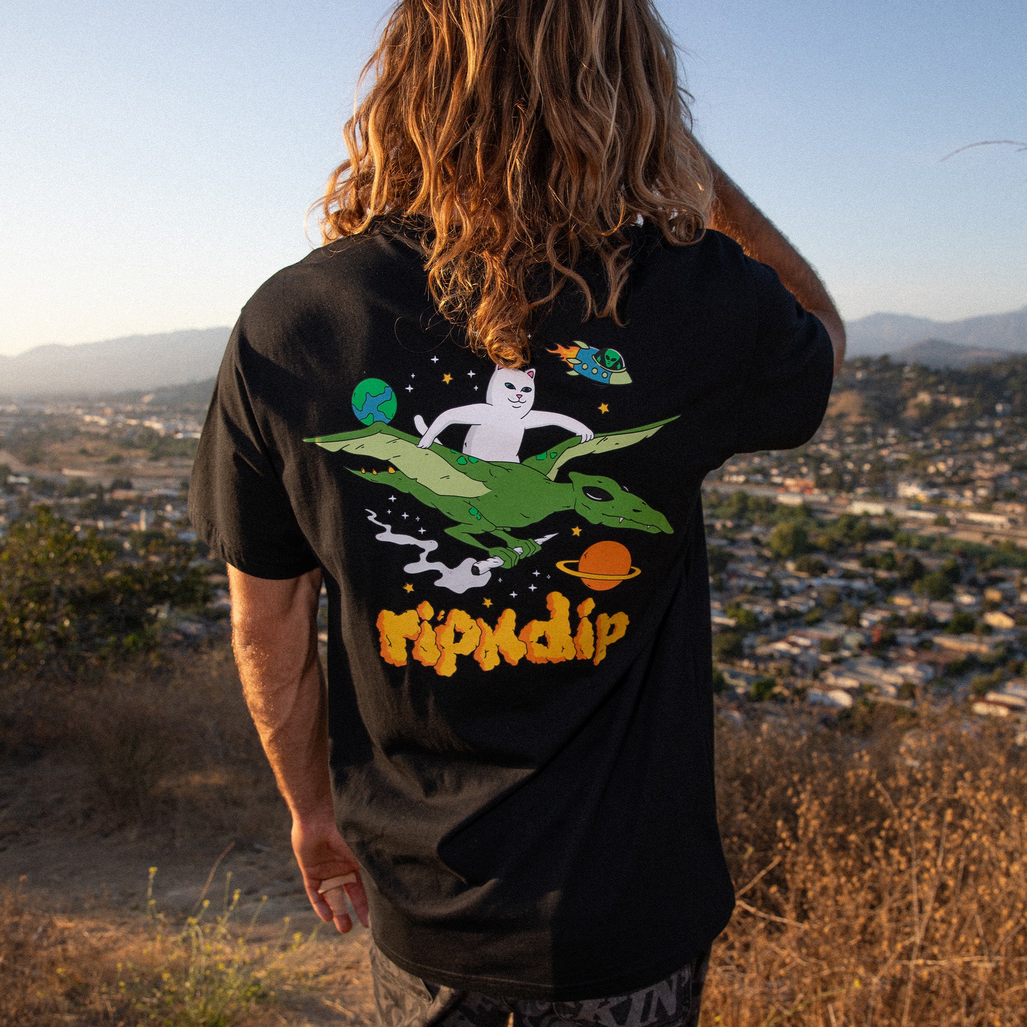 RIPNDIP Space Bird Tee (Black)