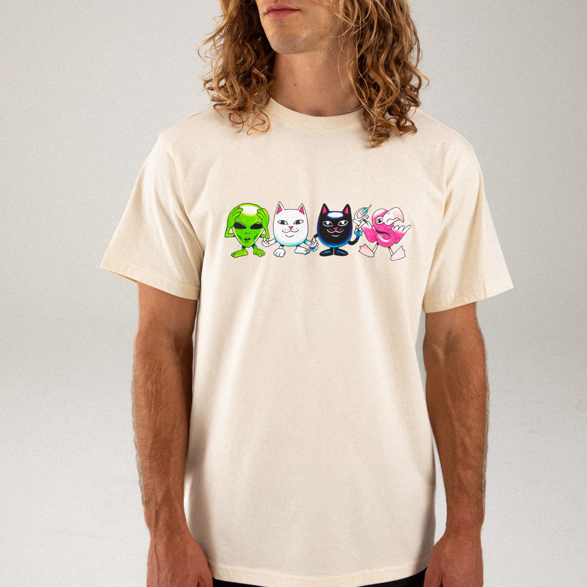 RIPNDIP Bestie Gang Tee (Natural)