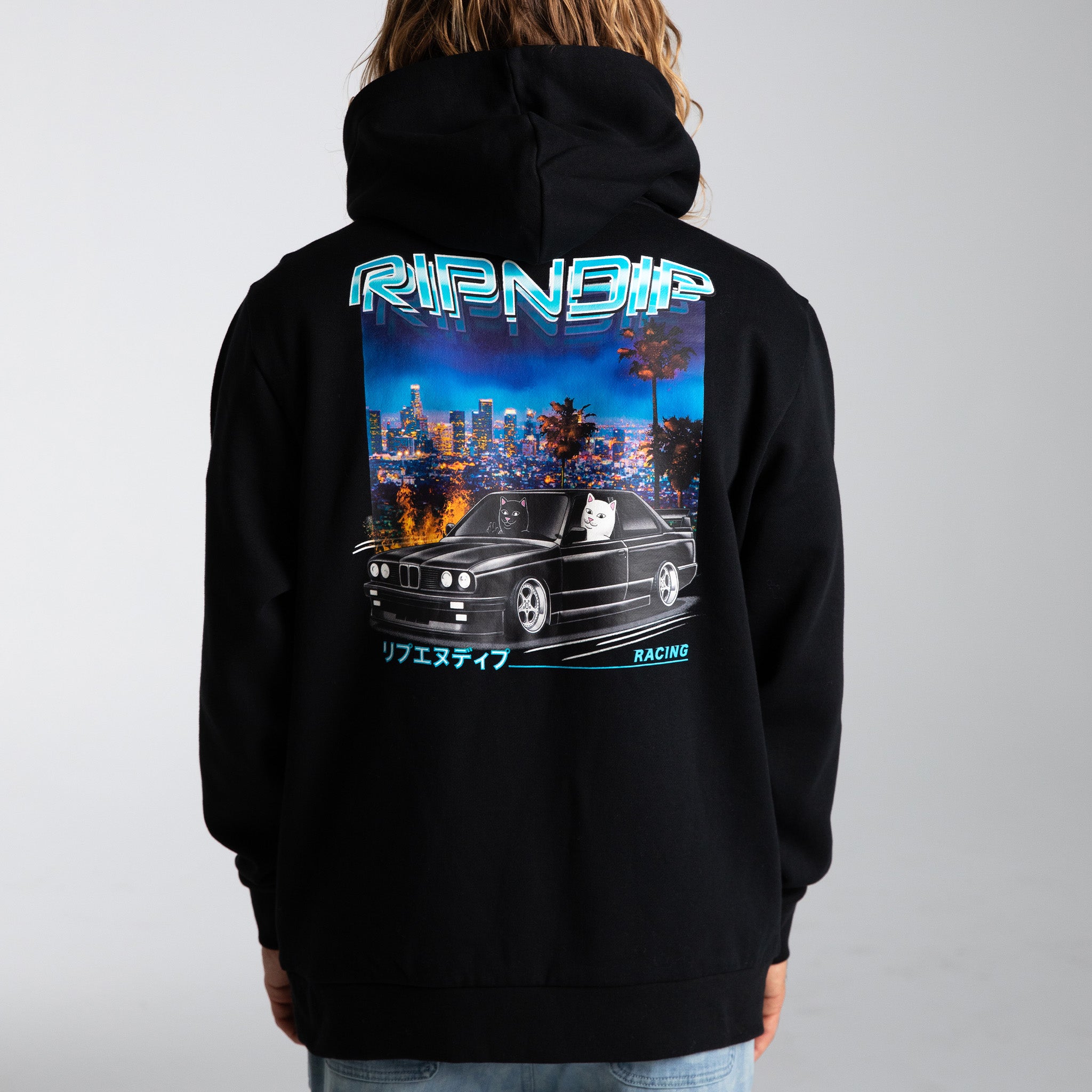 RIPNDIP Vroom Vroom Hoodie (Black)