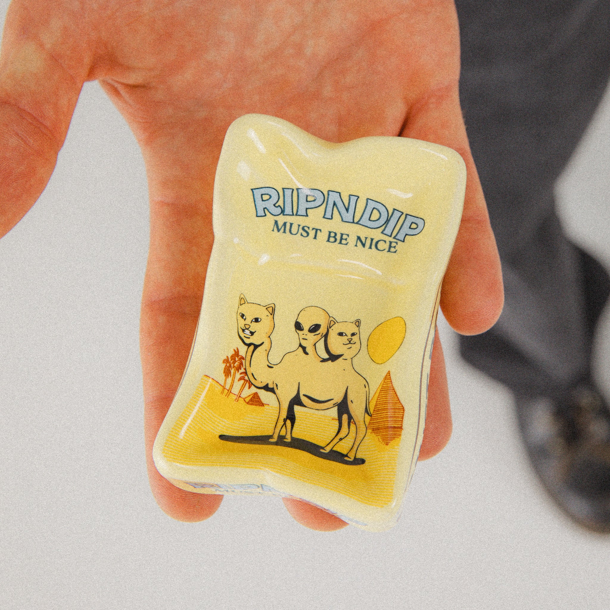 RIPNDIP Barnum Ceramic Ash Tray  (Yellow)