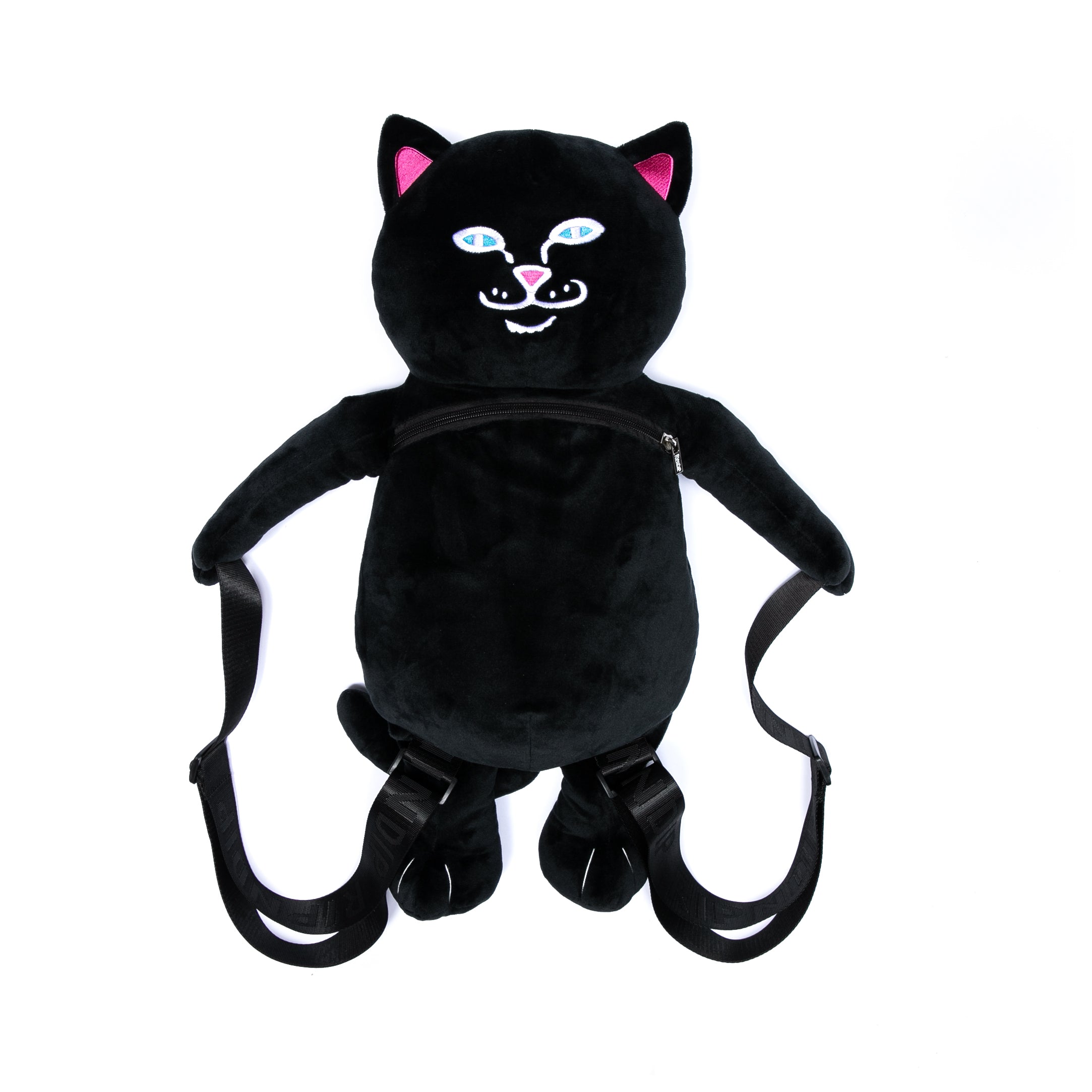 RIPNDIP Lord Jermal Plush Backpack  (Black)