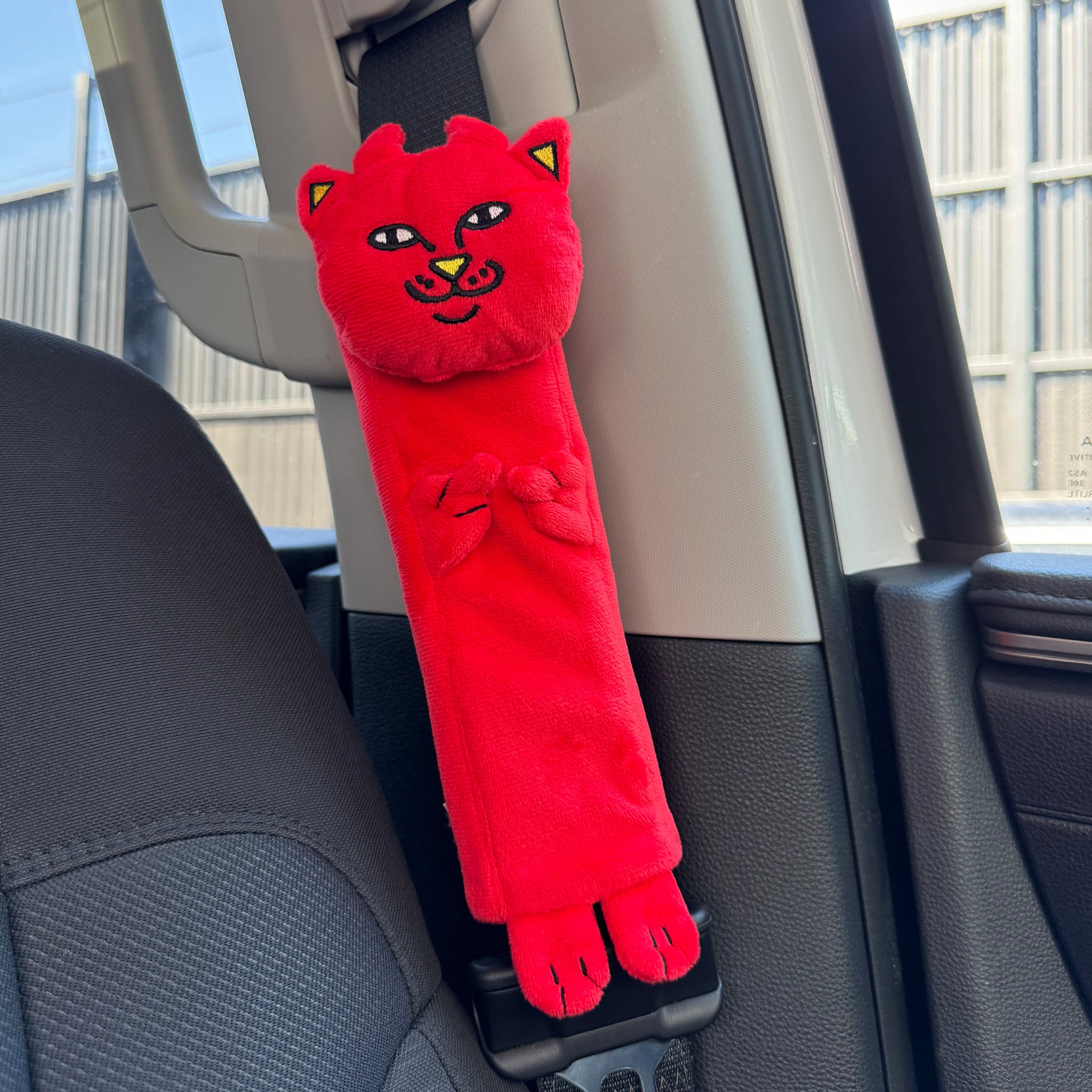 RIPNDIP Lord Devil Seat Belt Cover (Red)