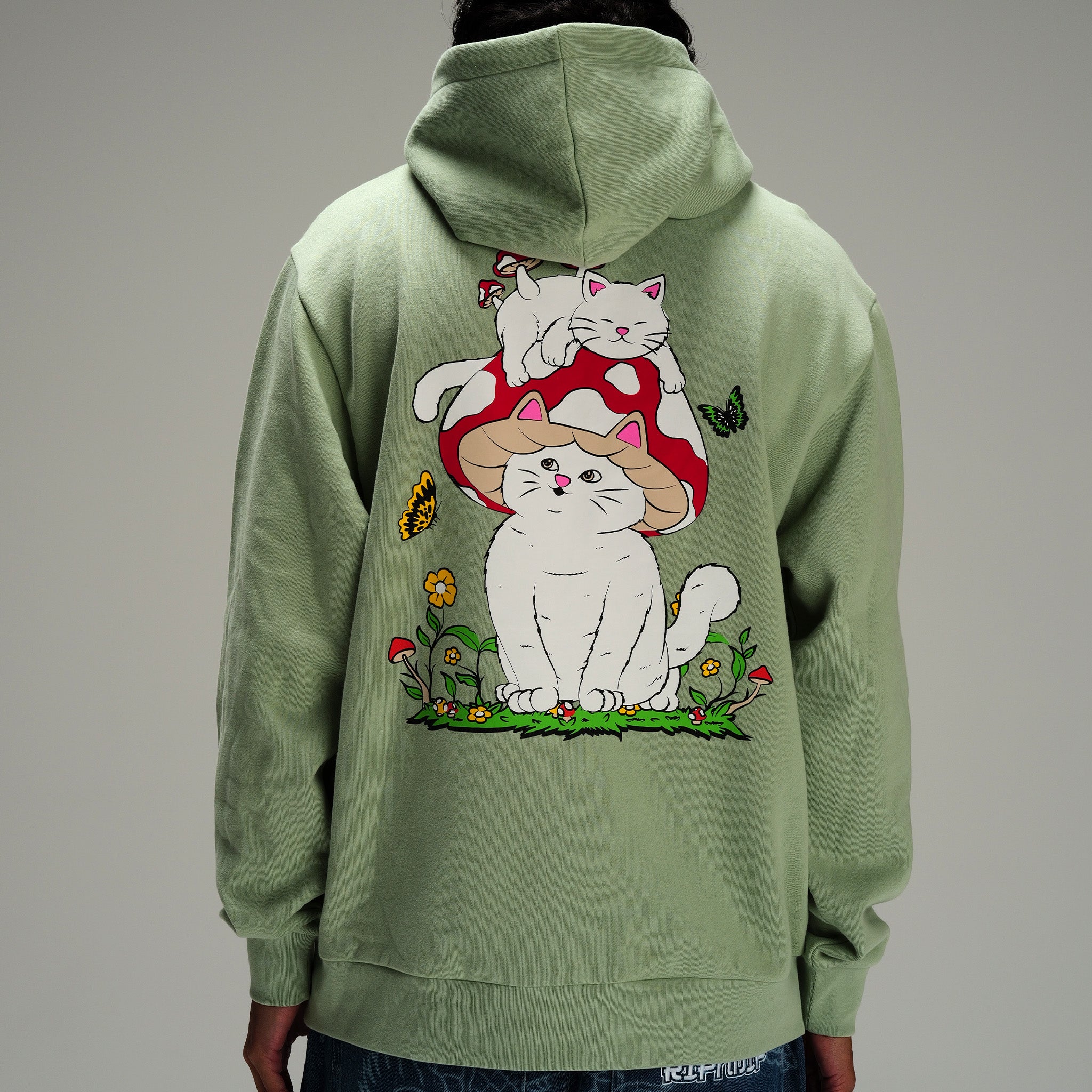 RIPNDIP Field Friends Hoodie (Sage)