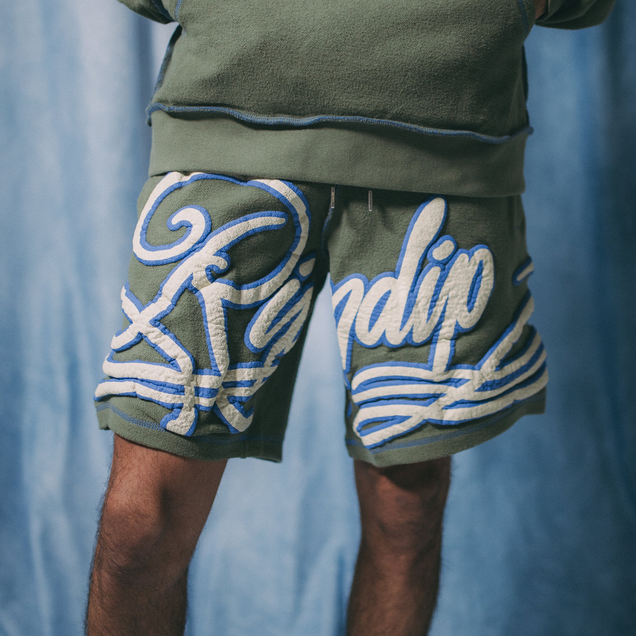 RIPNDIP Delresto Sweatshorts (Dark Forest)