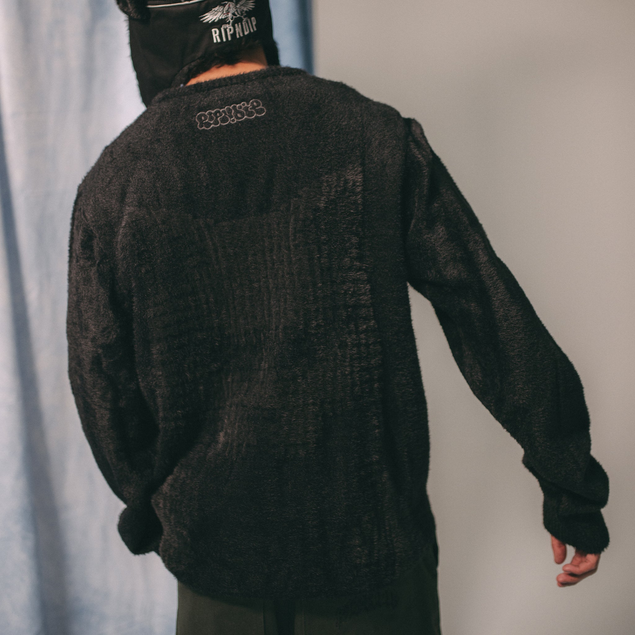 RIPNDIP Internal Mohair Sweater (Black)