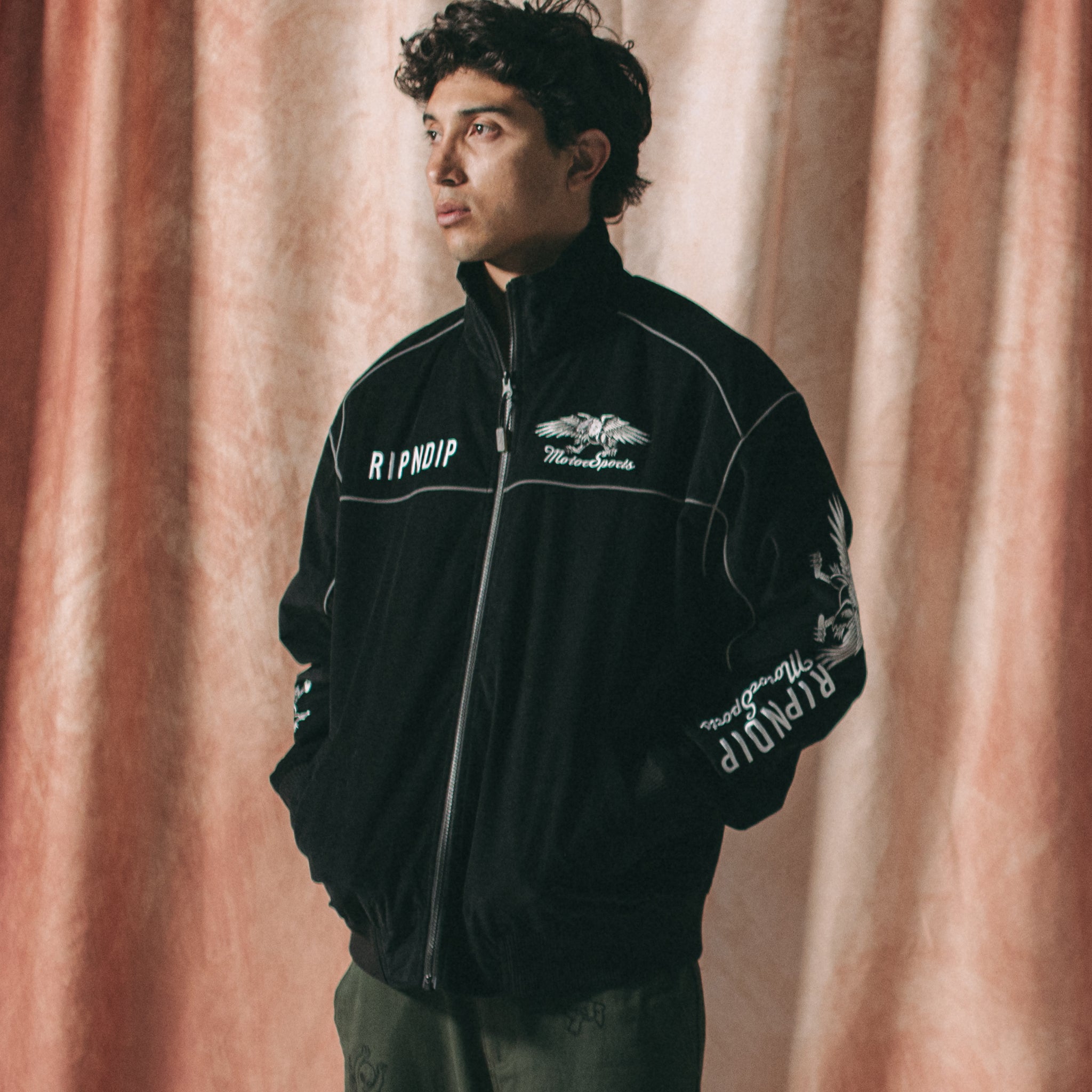 RIPNDIP RND Motorsports Jacket (Black)