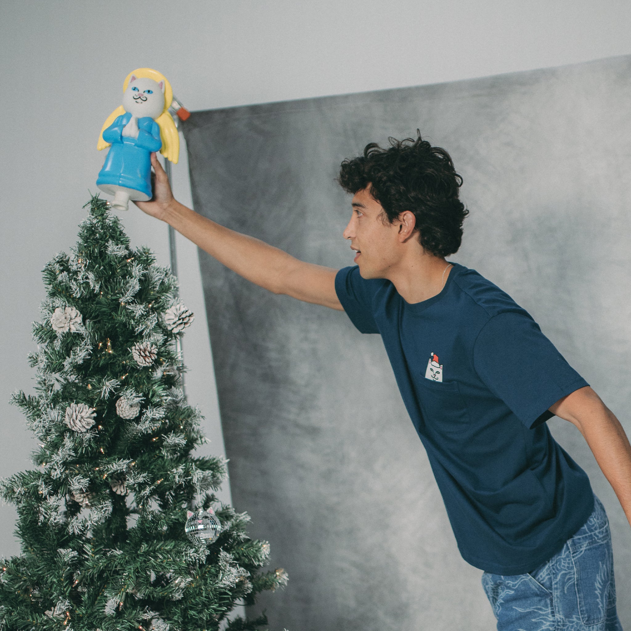 RIPNDIP Lord Angel Christmas Tree Topper (White)