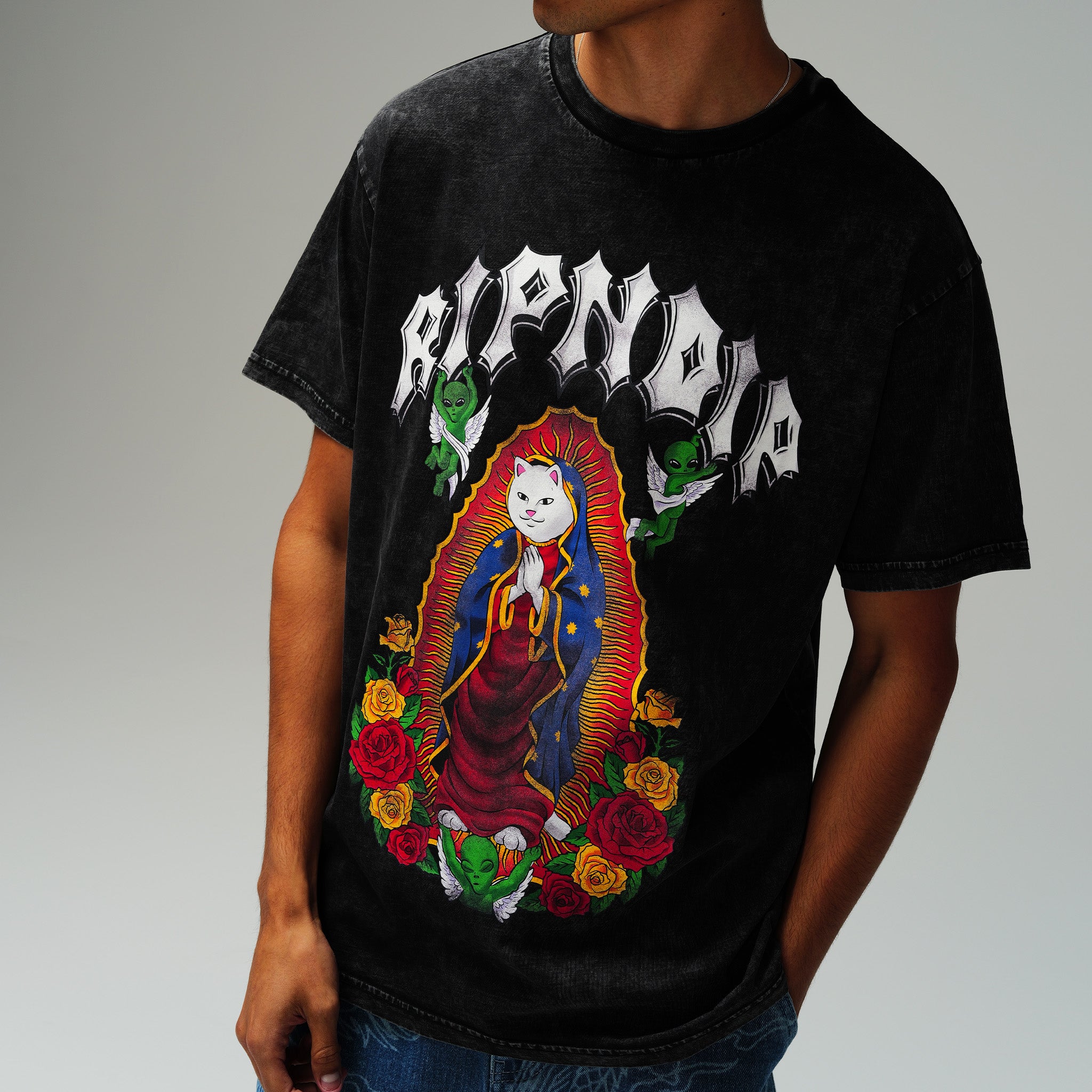 RIPNDIP Mother Nerm Tee (Black Wash)