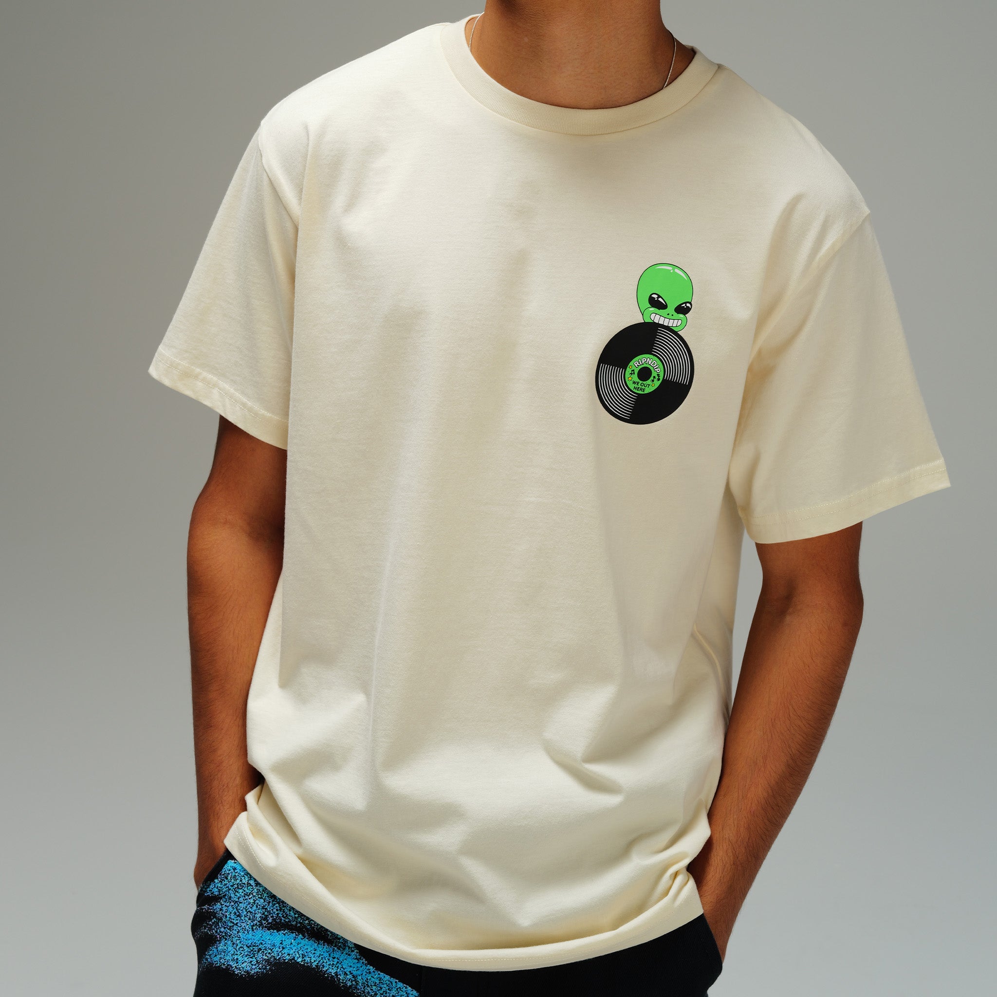 RIPNDIP Spinning Tee (Natural)