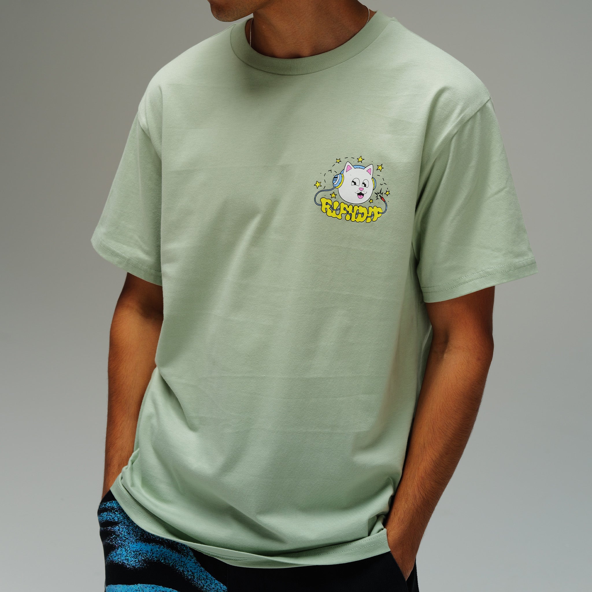 RIPNDIP Shroom Song Tee (Sage)