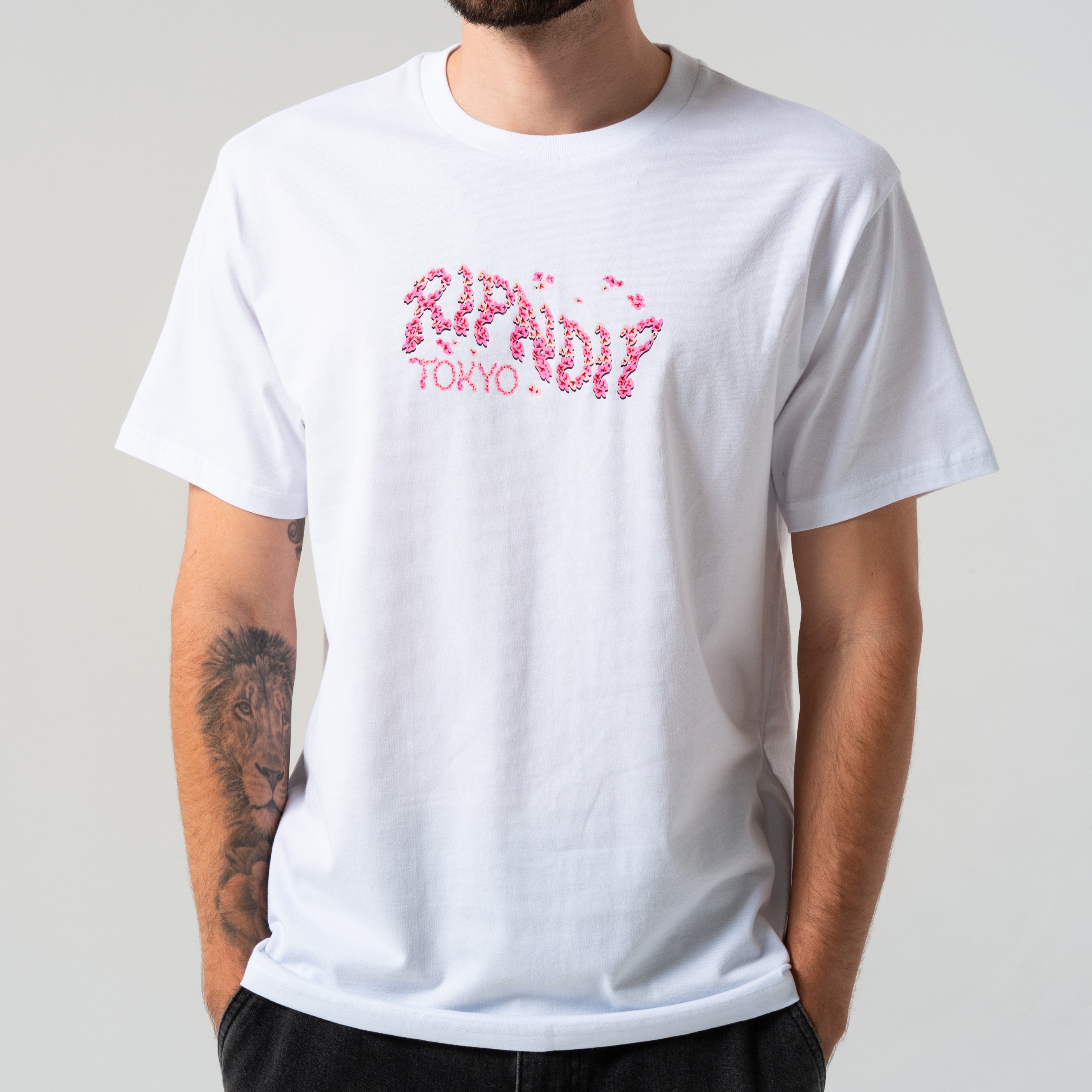 RIPNDIP Cherry Blossom Tee (White)