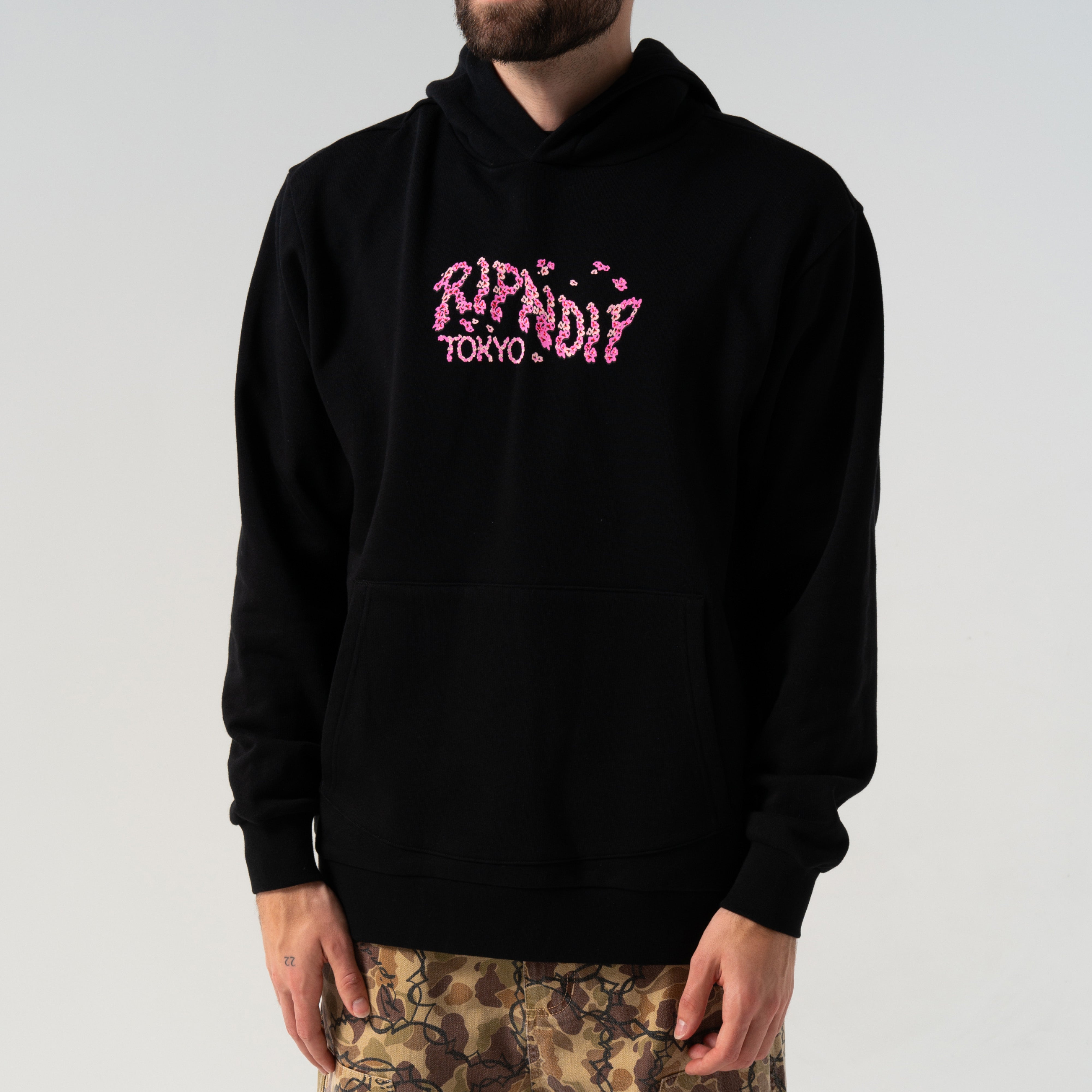 RIPNDIP Cherry Blossom Hoodie (Black)