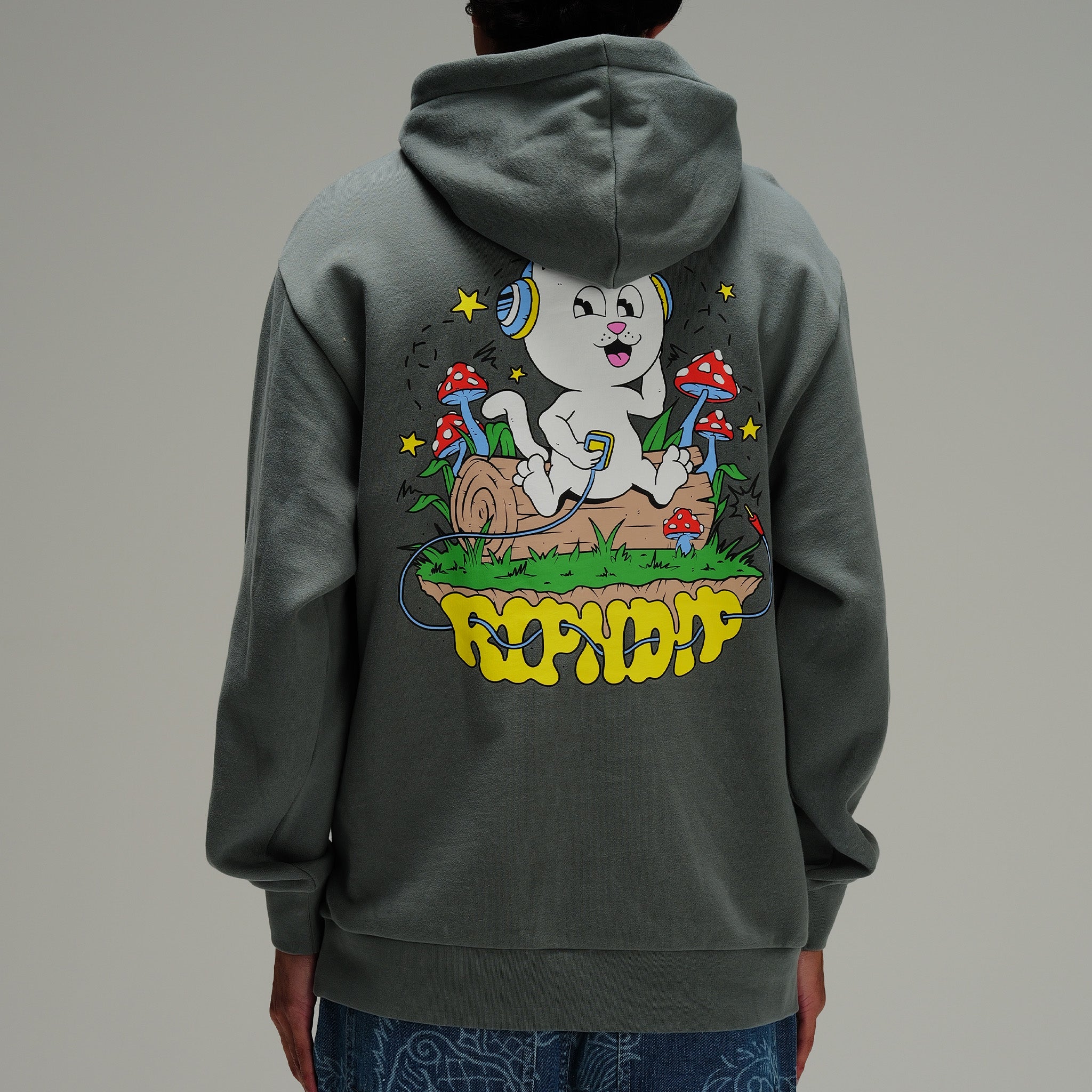 RIPNDIP Shroom Song Hoodie (Charcoal)