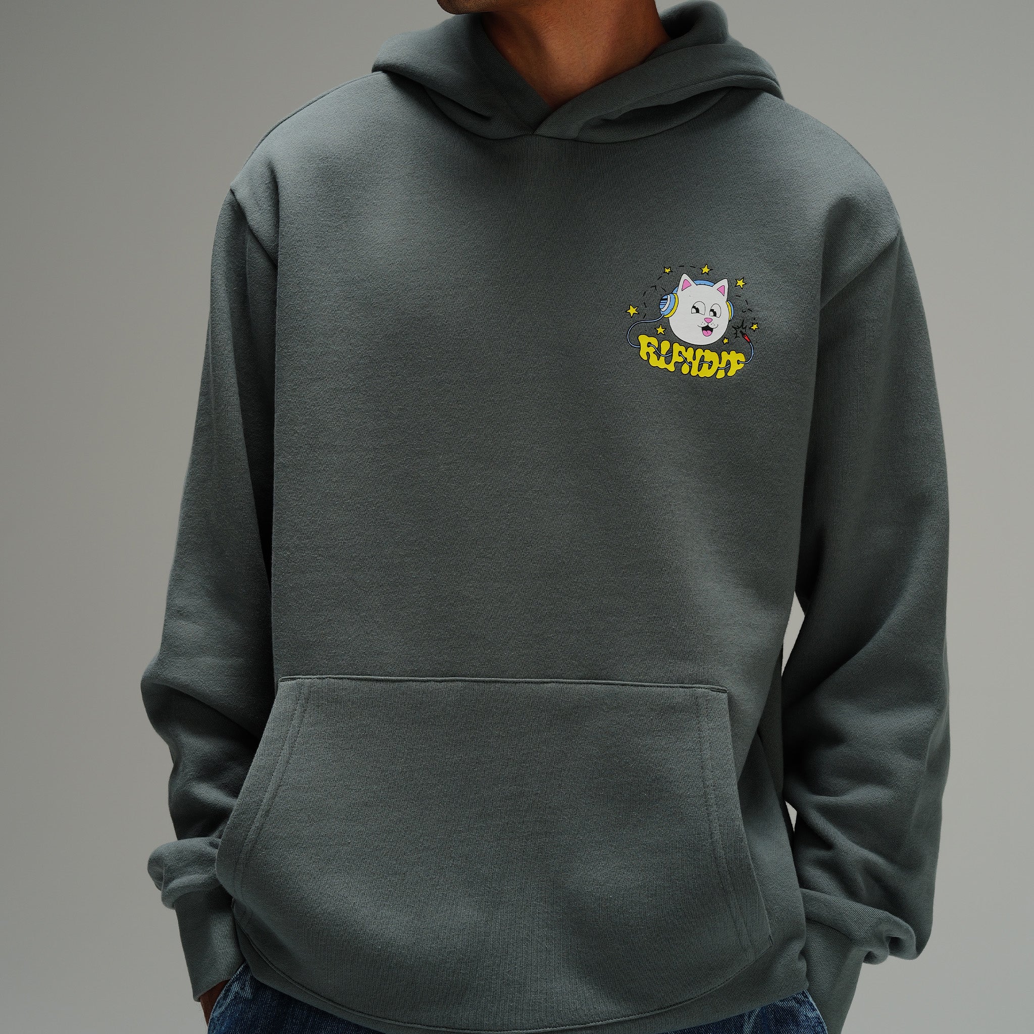 RIPNDIP Shroom Song Hoodie (Charcoal)