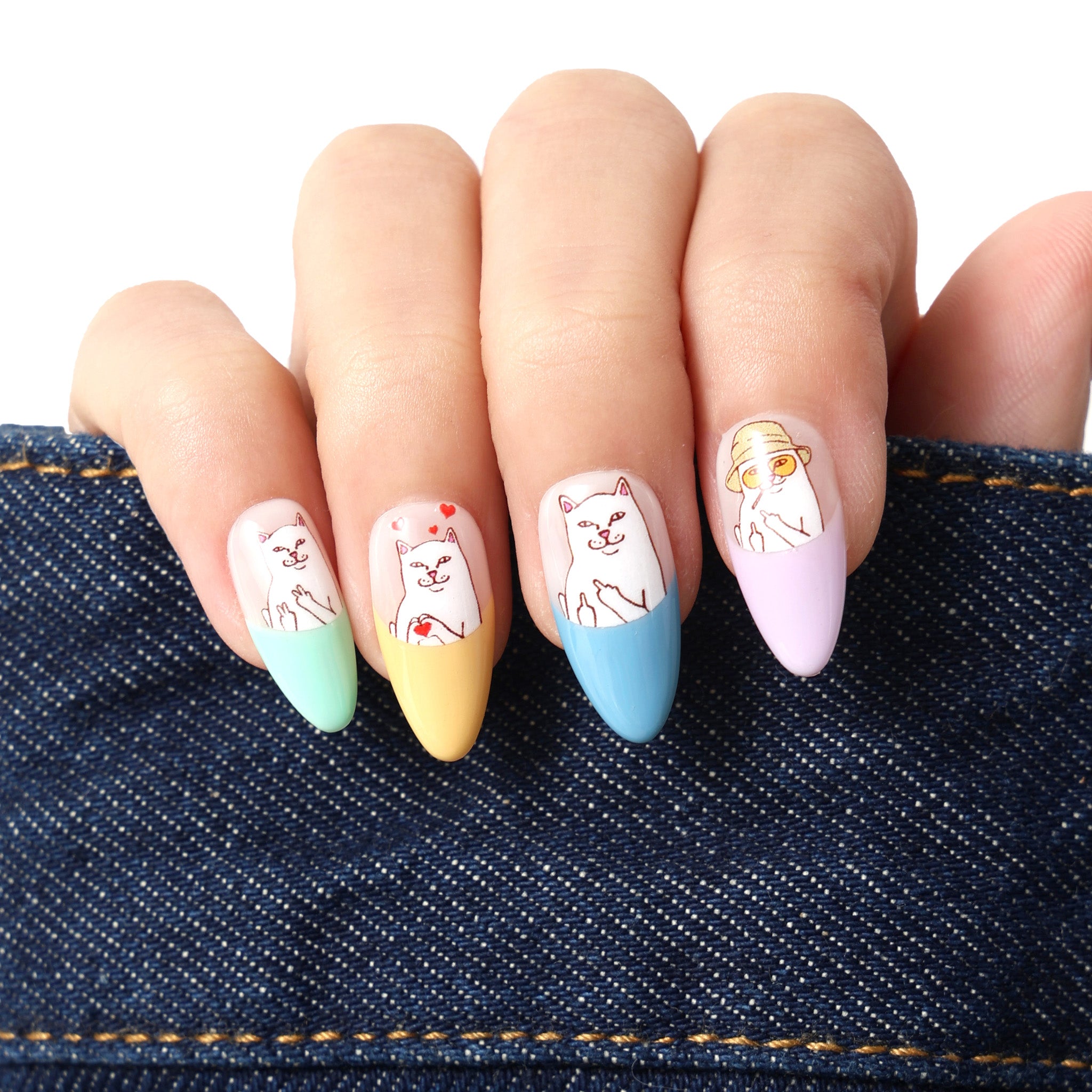 RIPNDIP Nermal Handmade Nail Set