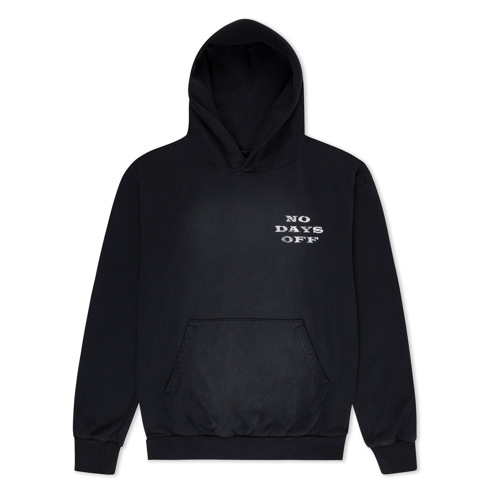 RIPNDIP No Days Off Hoodie (Black Sun Fade)