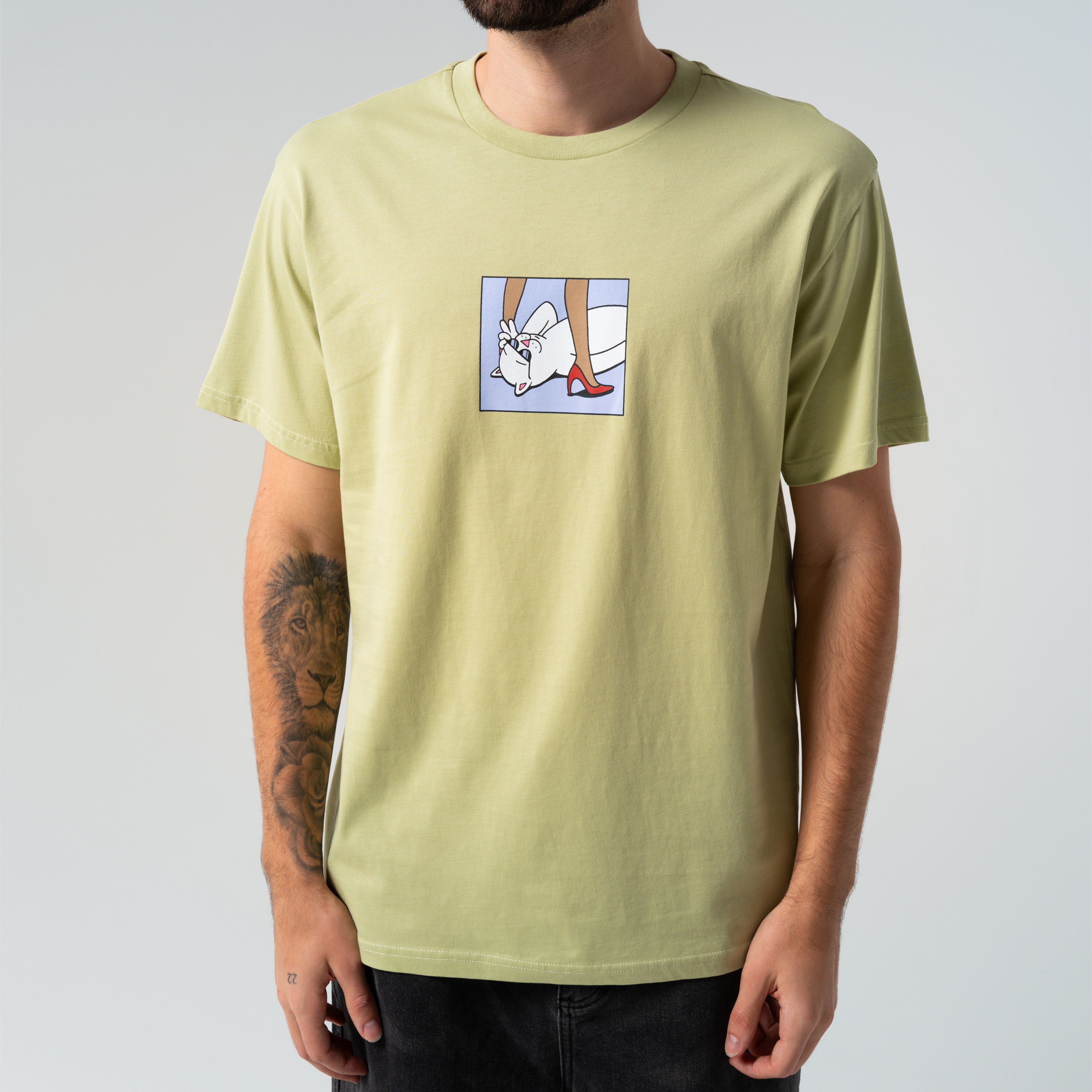 RIPNDIP Good View Tee (Light Moss)