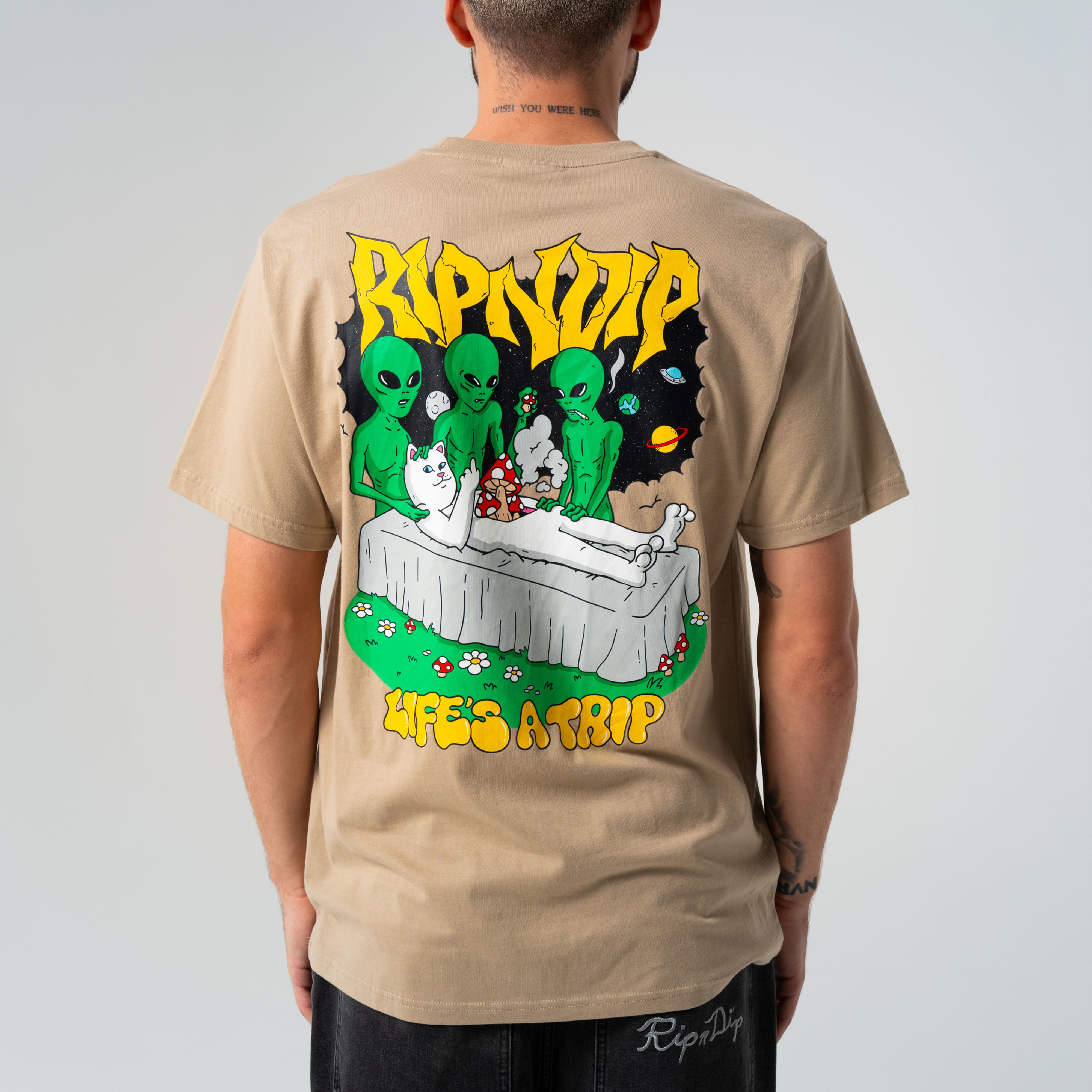 RIPNDIP Harvest Tee (Khaki)