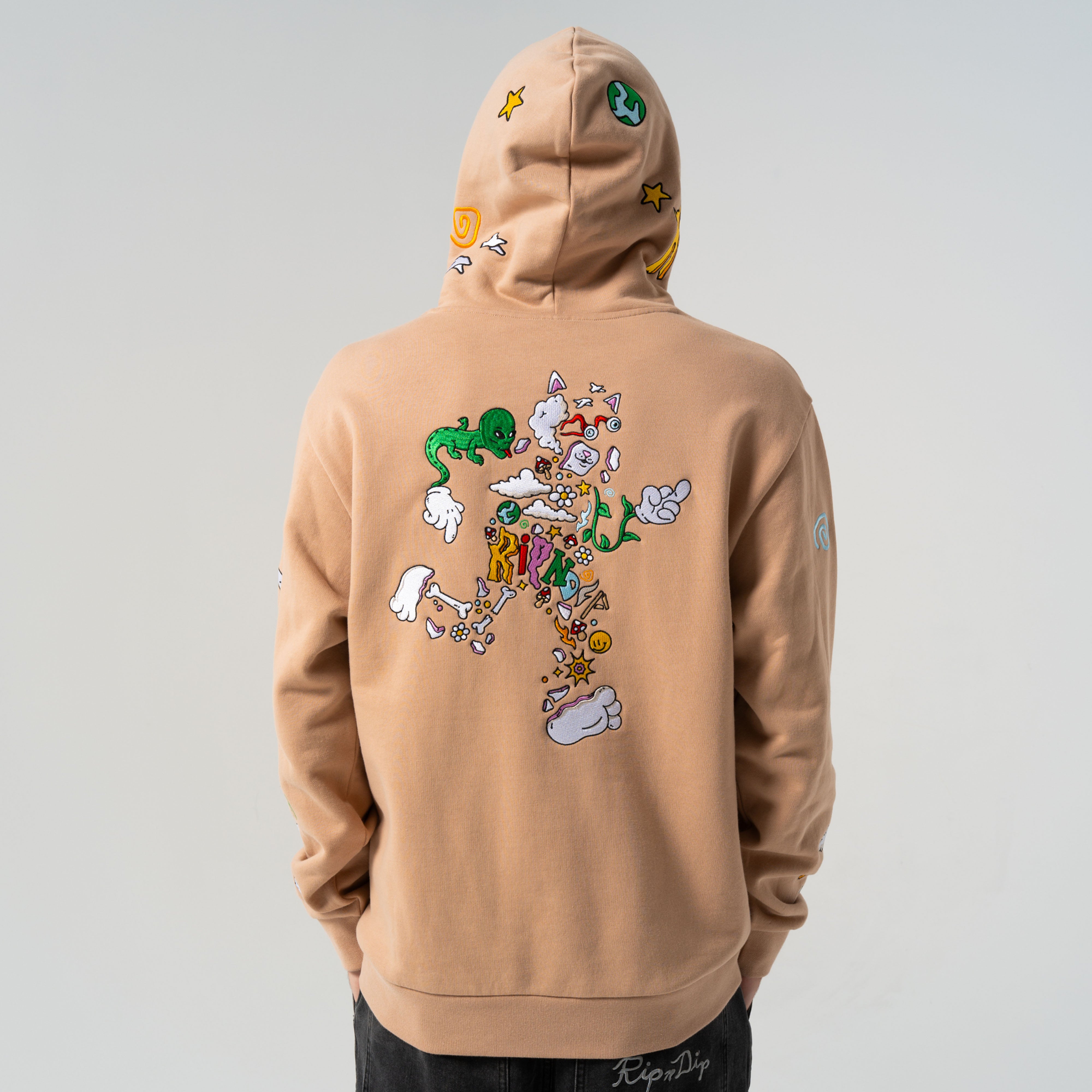 RIPNDIP Broken Down Hoodie (Almond)