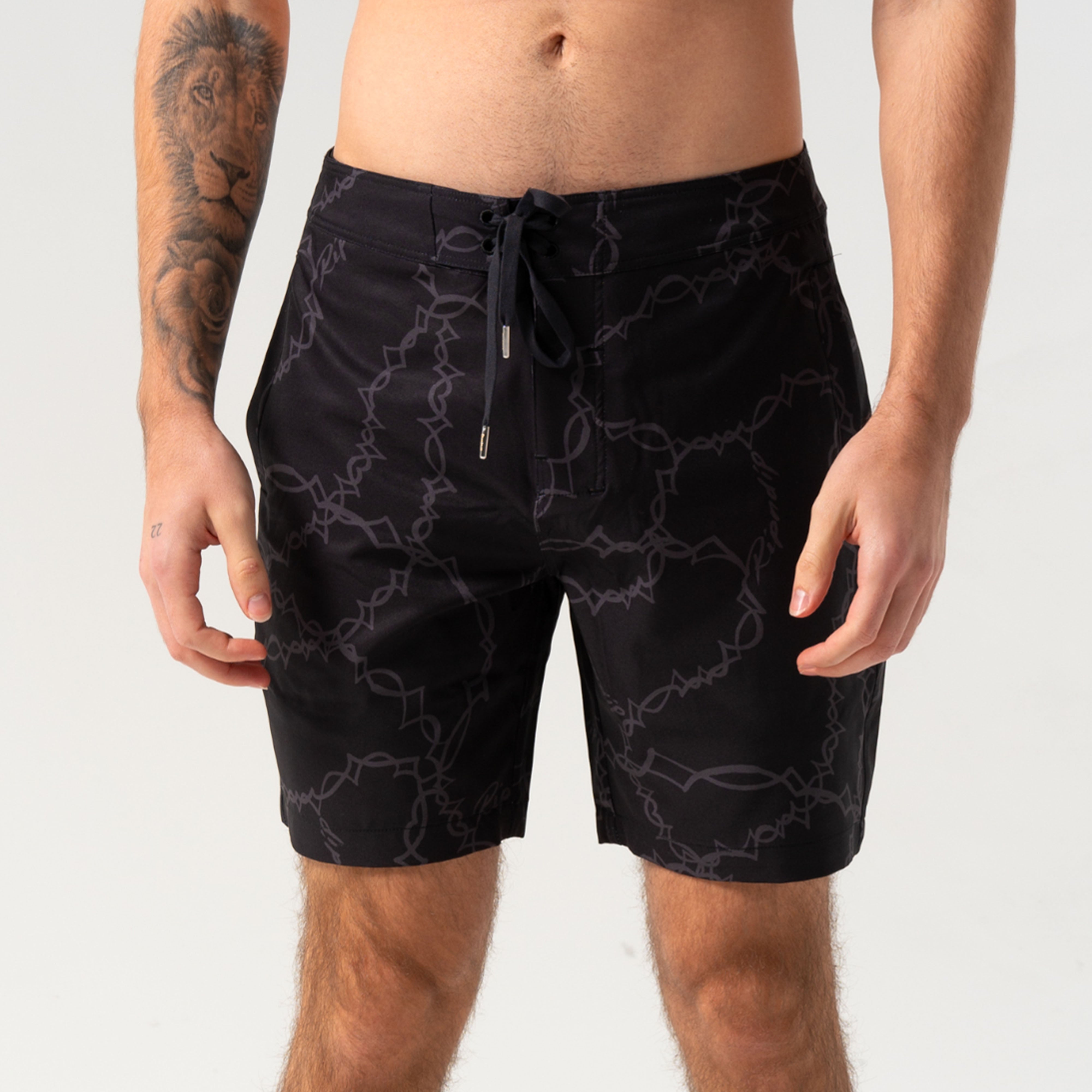 RIPNDIP Wired Swim Shorts  (Black)