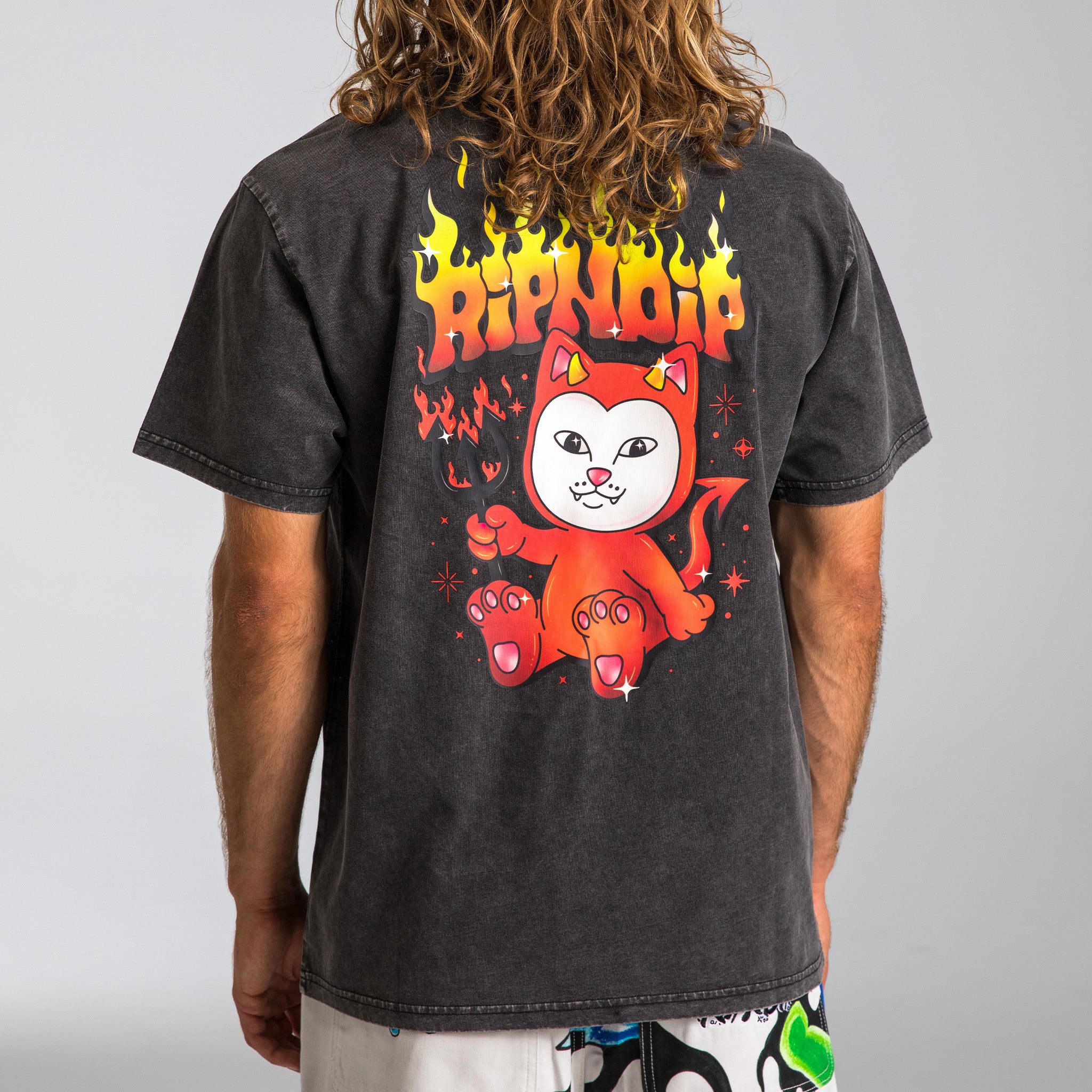 RIPNDIP Scary Cute Tee (Black Wash)