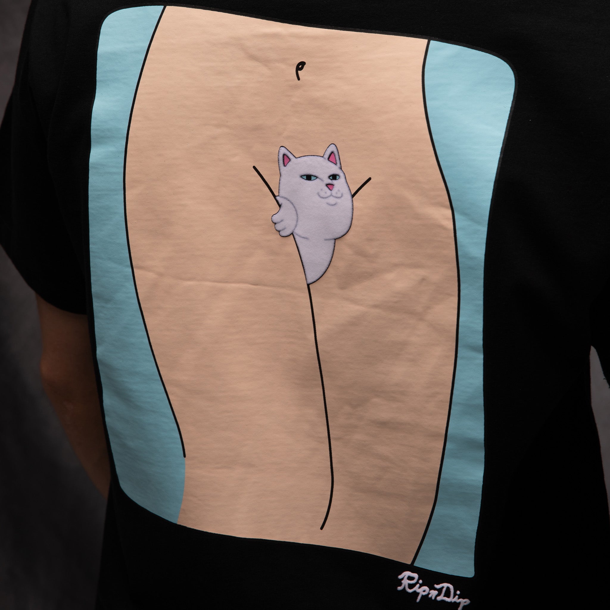 RIPNDIP Artemis Pocket Tee (Black) 8.8oz