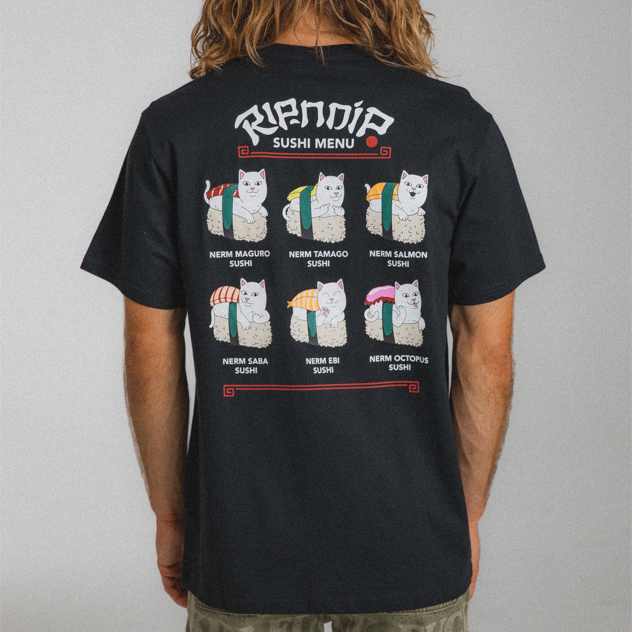 RIPNDIP Sushi Nerm Tee (Black)