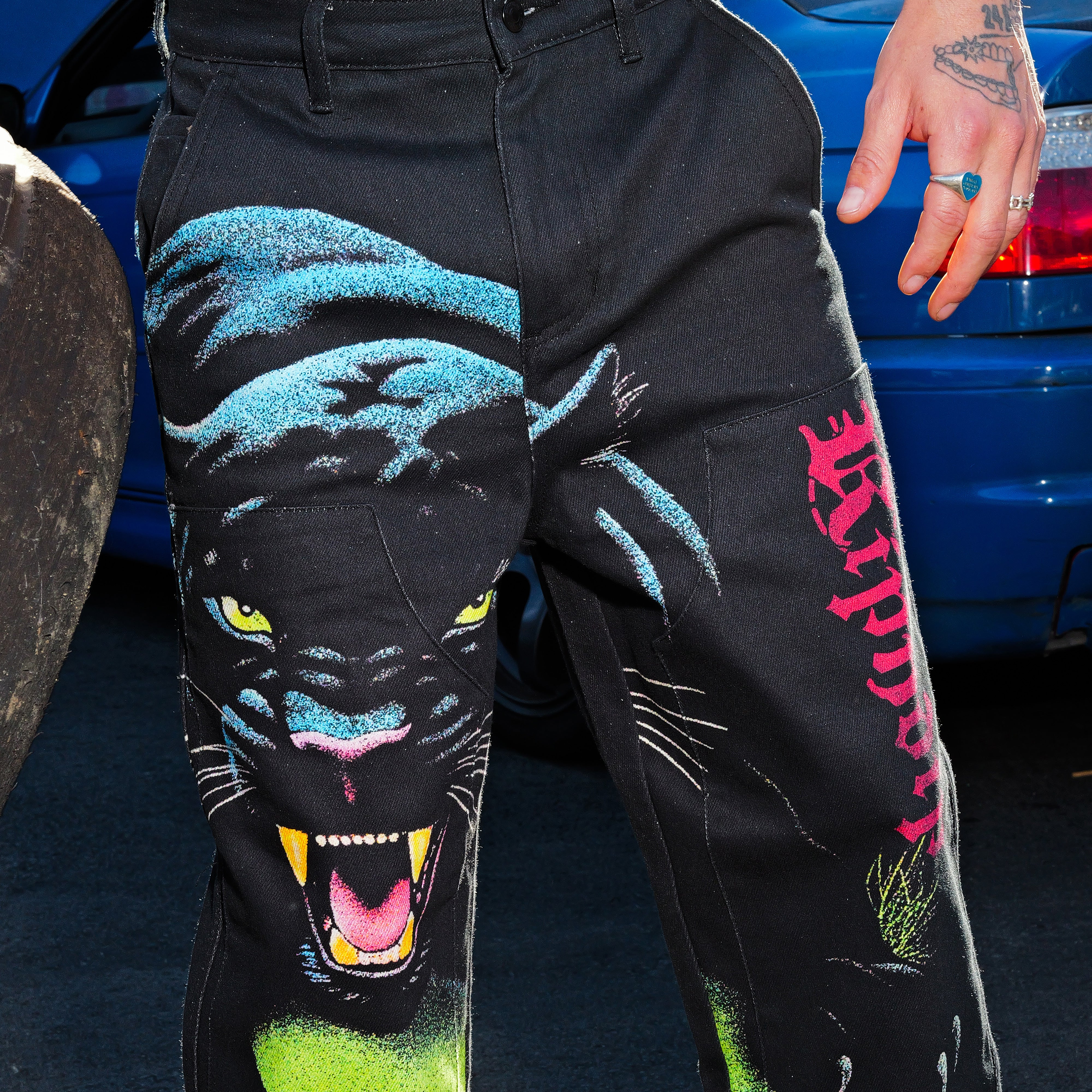 RIPNDIP Fein Double Knee Pants (Black)