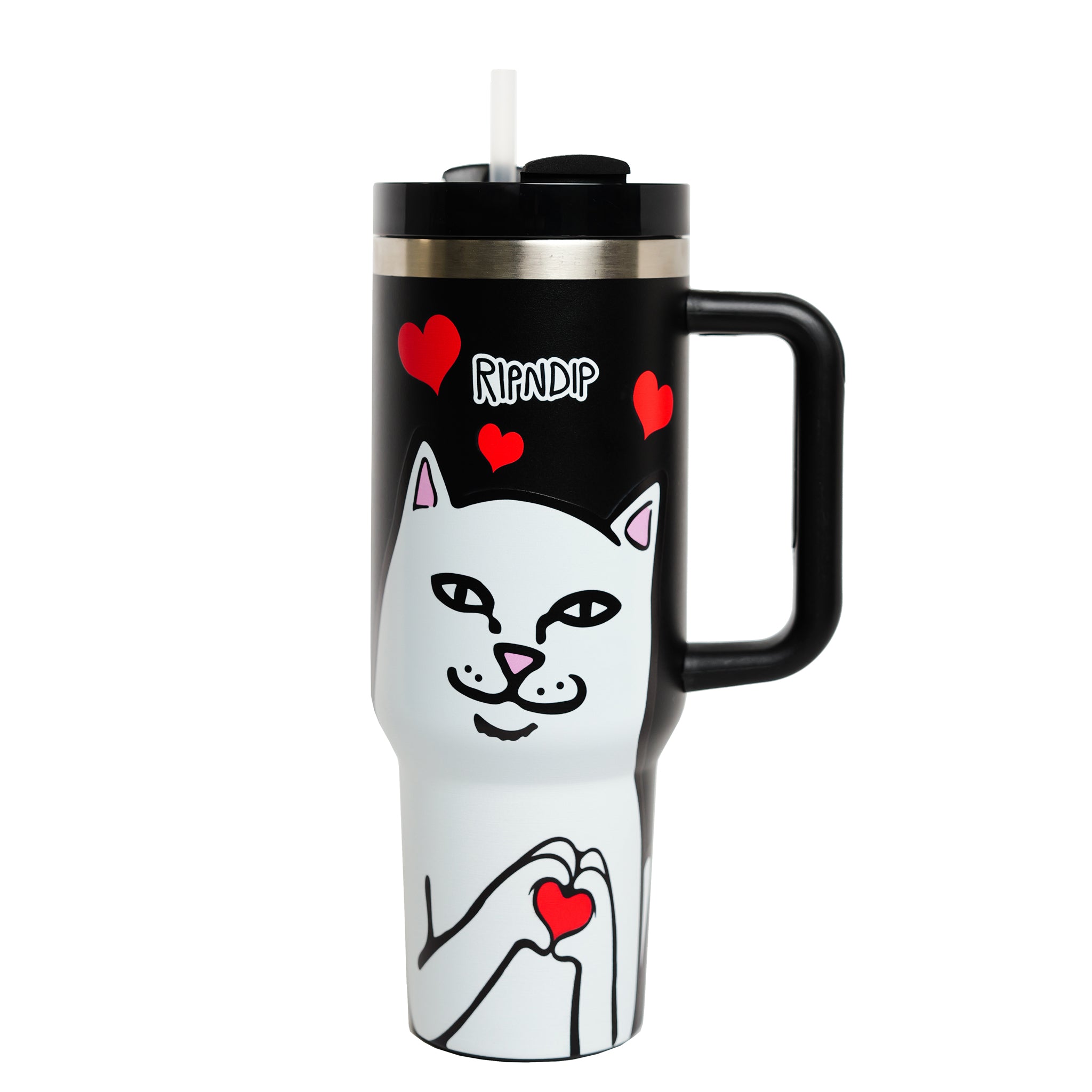 RIPNDIP Nermal Loves Tumbler (Black)