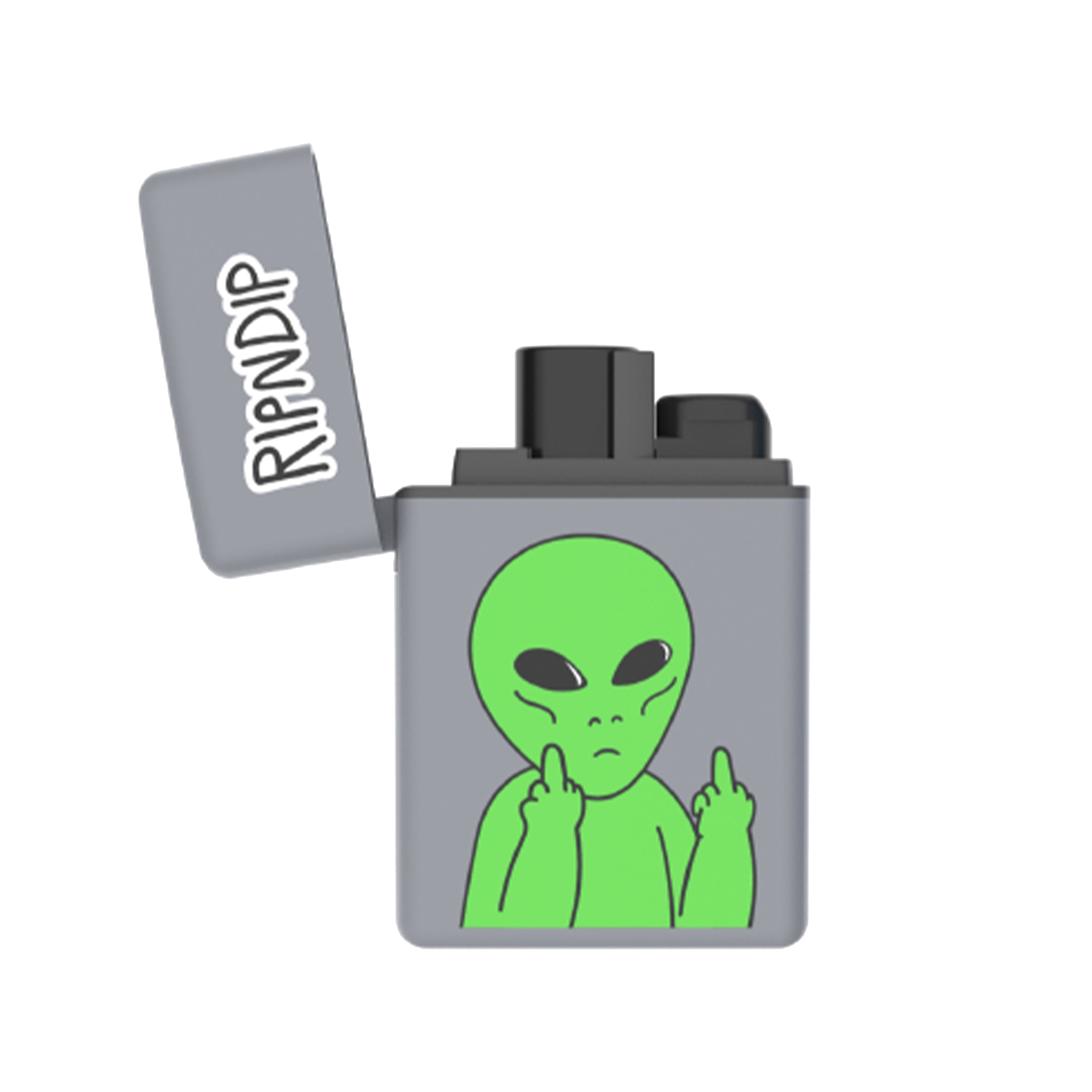 RIPNDIP Lord Alien Zengaz Lighter (Charcoal)