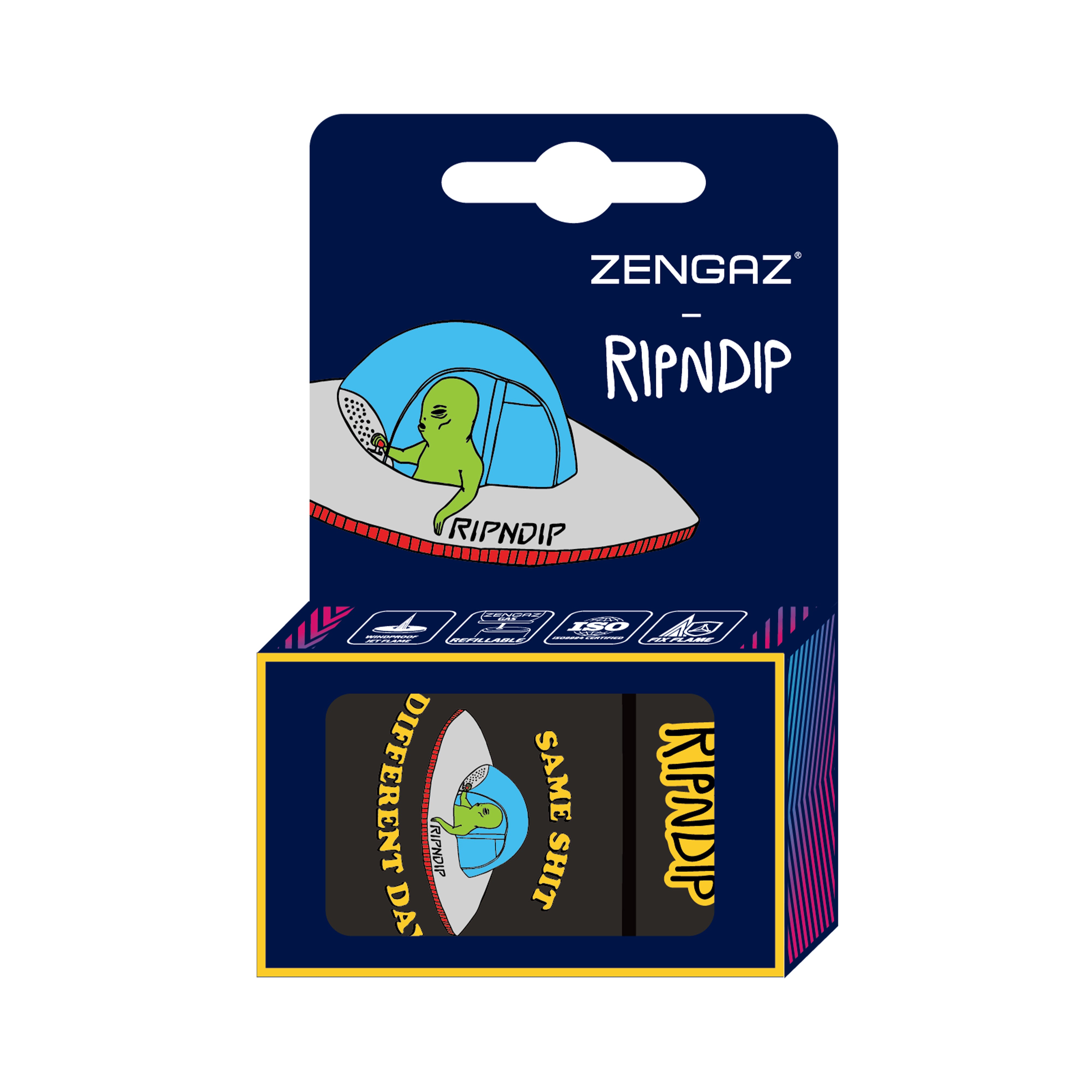 RIPNDIP Same Shit Different Day Zengaz Lighter (Black)